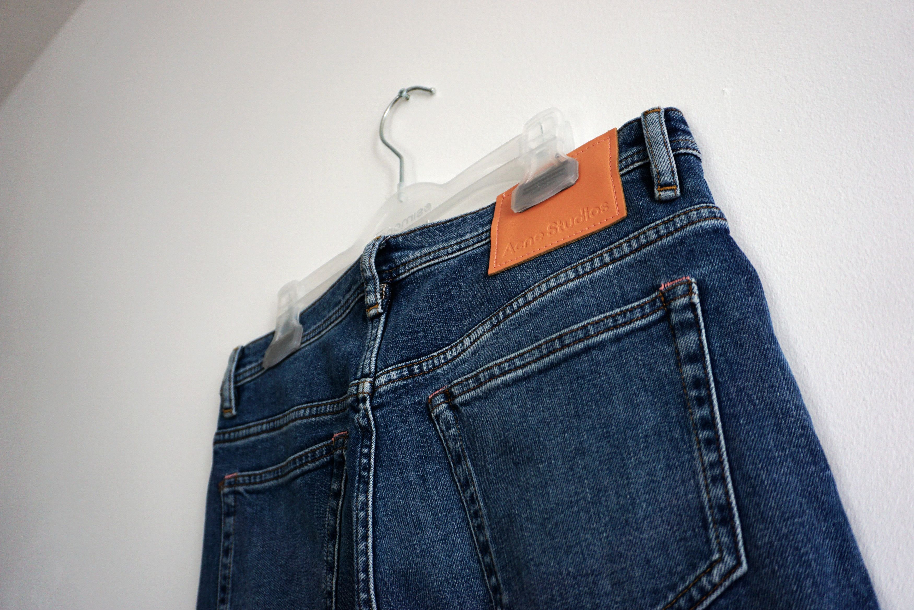 Acne Studios BNWT SS22 ACNE STUDIOS RIVER MID BLUE JEANS 29 Size US 29 - 6 Thumbnail
