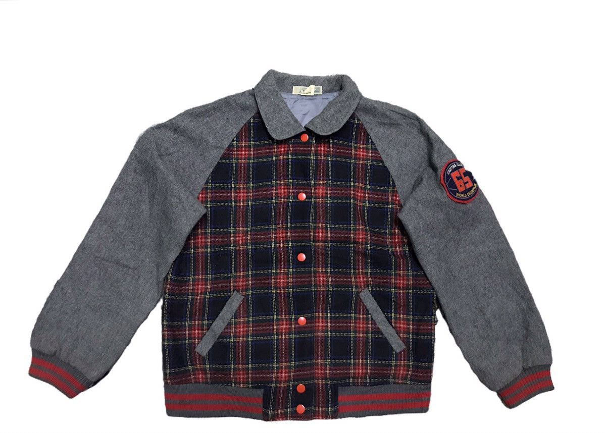 Japanese Brand × Vintage Baseball wool varsity jacket Size US S / EU 44-46 / 1 - 1 Thumbnail