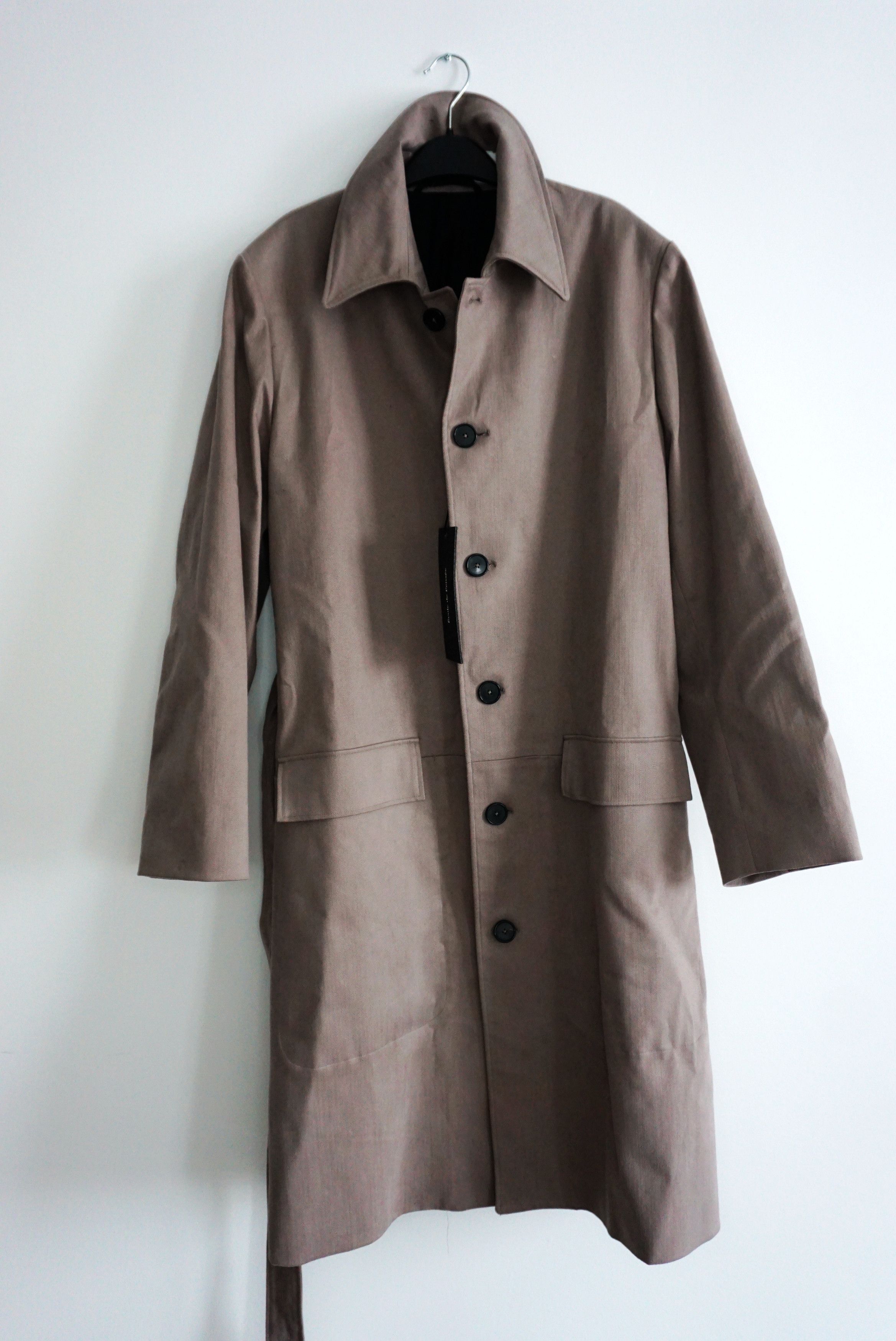 Other BNWT SS22 ECOLE DE PENSEE TWILL TRENCH COAT 46 Size US S / EU 44-46 / 1 - 2 Thumbnail