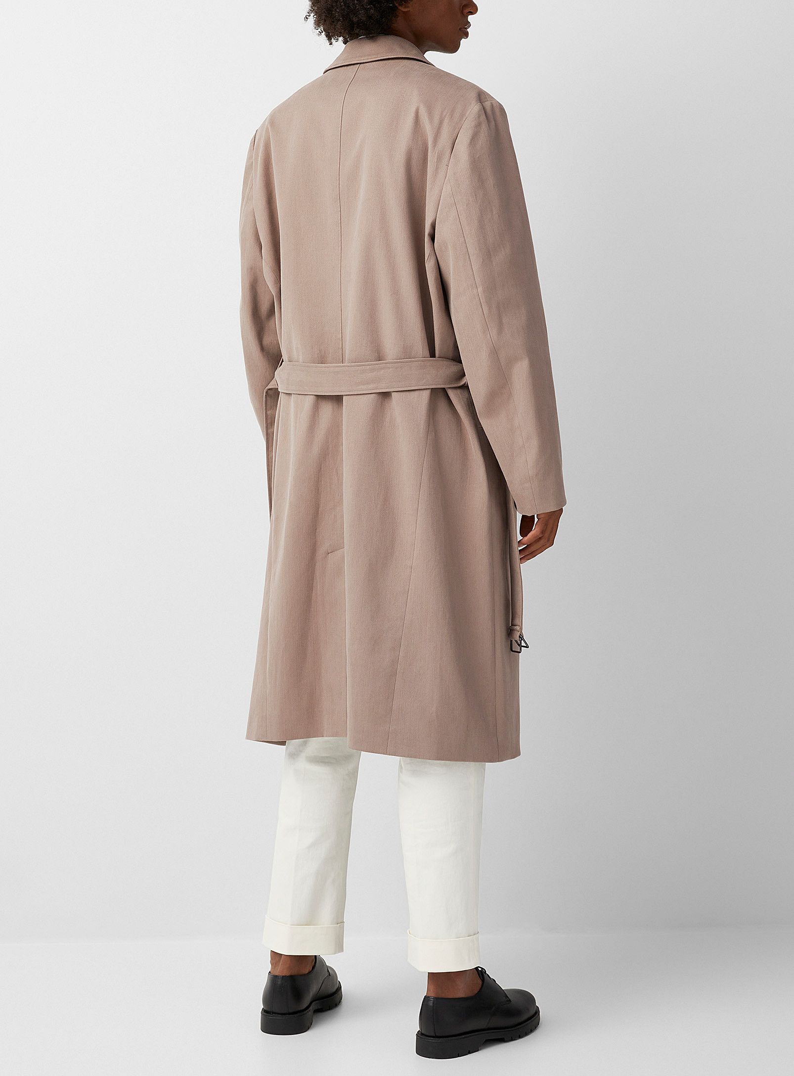 Other BNWT SS22 ECOLE DE PENSEE TWILL TRENCH COAT 46 Size US S / EU 44-46 / 1 - 12 Thumbnail