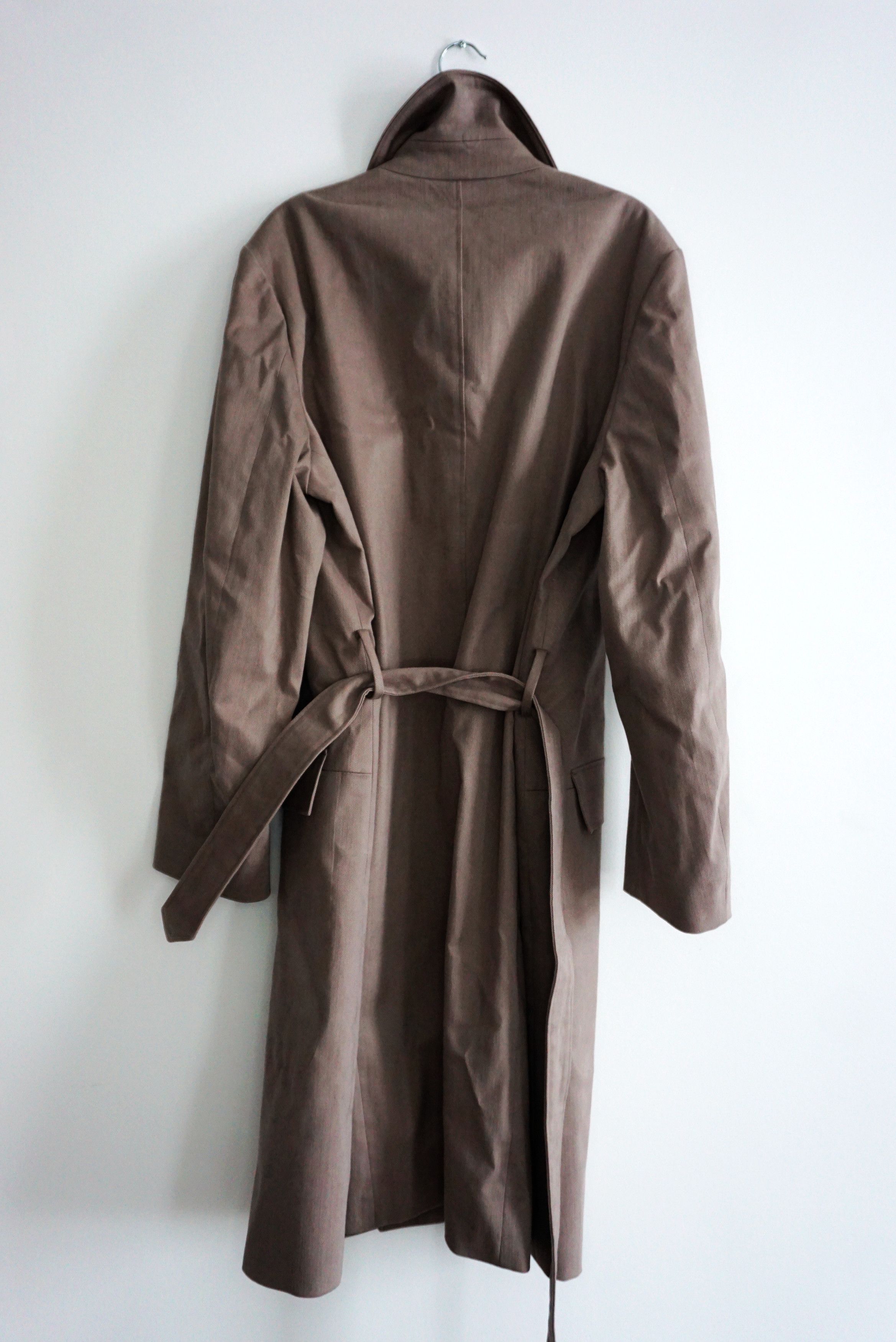 Other BNWT SS22 ECOLE DE PENSEE TWILL TRENCH COAT 46 Size US S / EU 44-46 / 1 - 3 Thumbnail