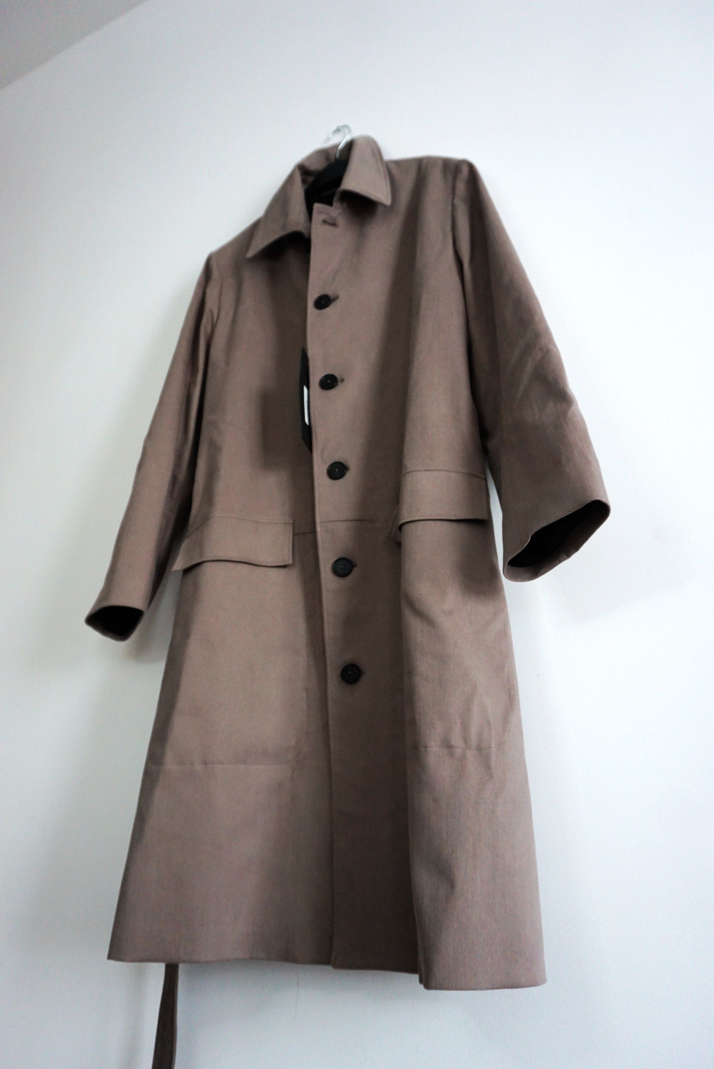 Other BNWT SS22 ECOLE DE PENSEE TWILL TRENCH COAT 46 Size US S / EU 44-46 / 1 - 5 Thumbnail