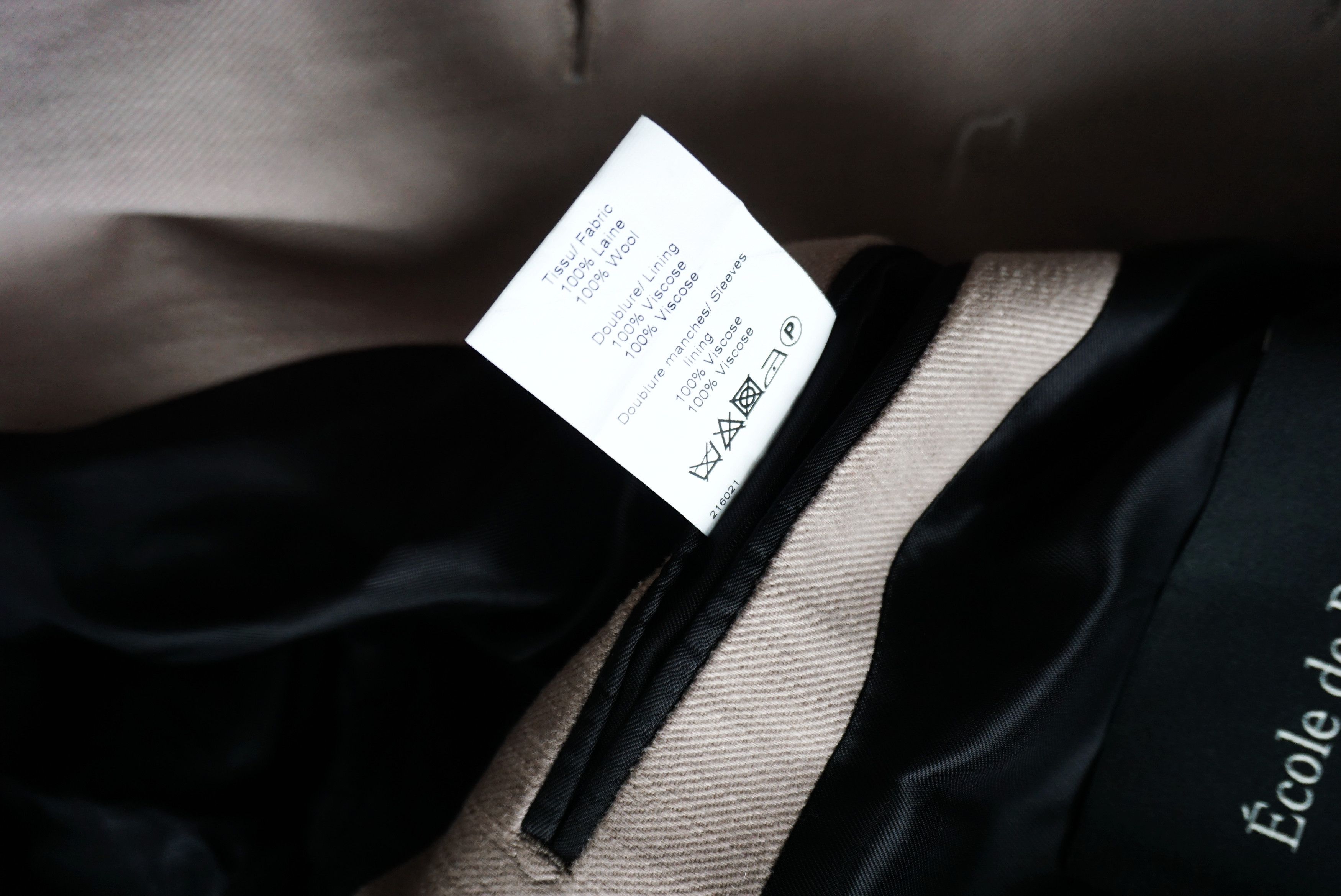 Other BNWT SS22 ECOLE DE PENSEE TWILL TRENCH COAT 46 Size US S / EU 44-46 / 1 - 9 Thumbnail