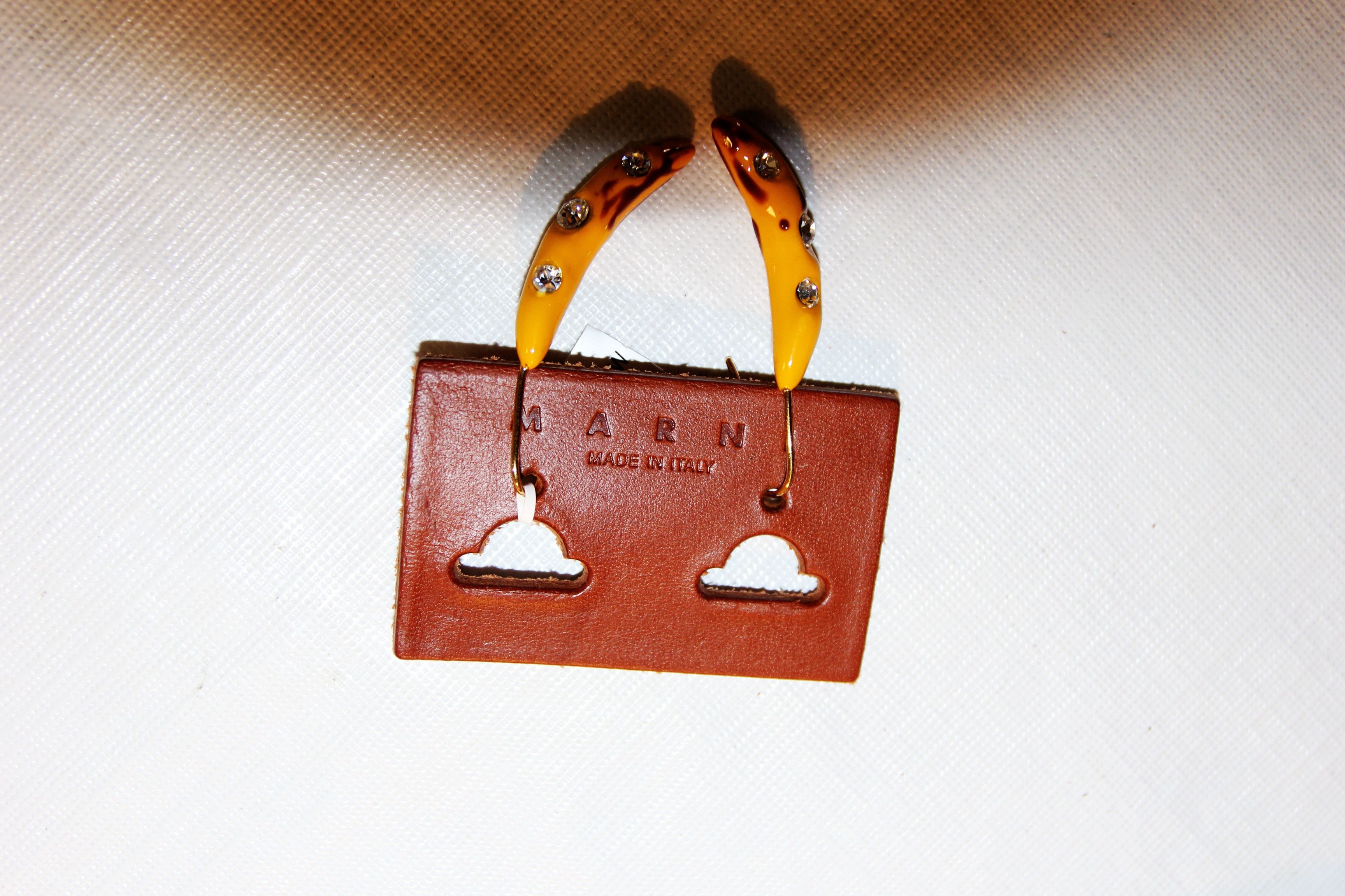 Marni BNWT SS22 MARNI BANANA DROP EARRINGS Size ONE SIZE - 3 Thumbnail