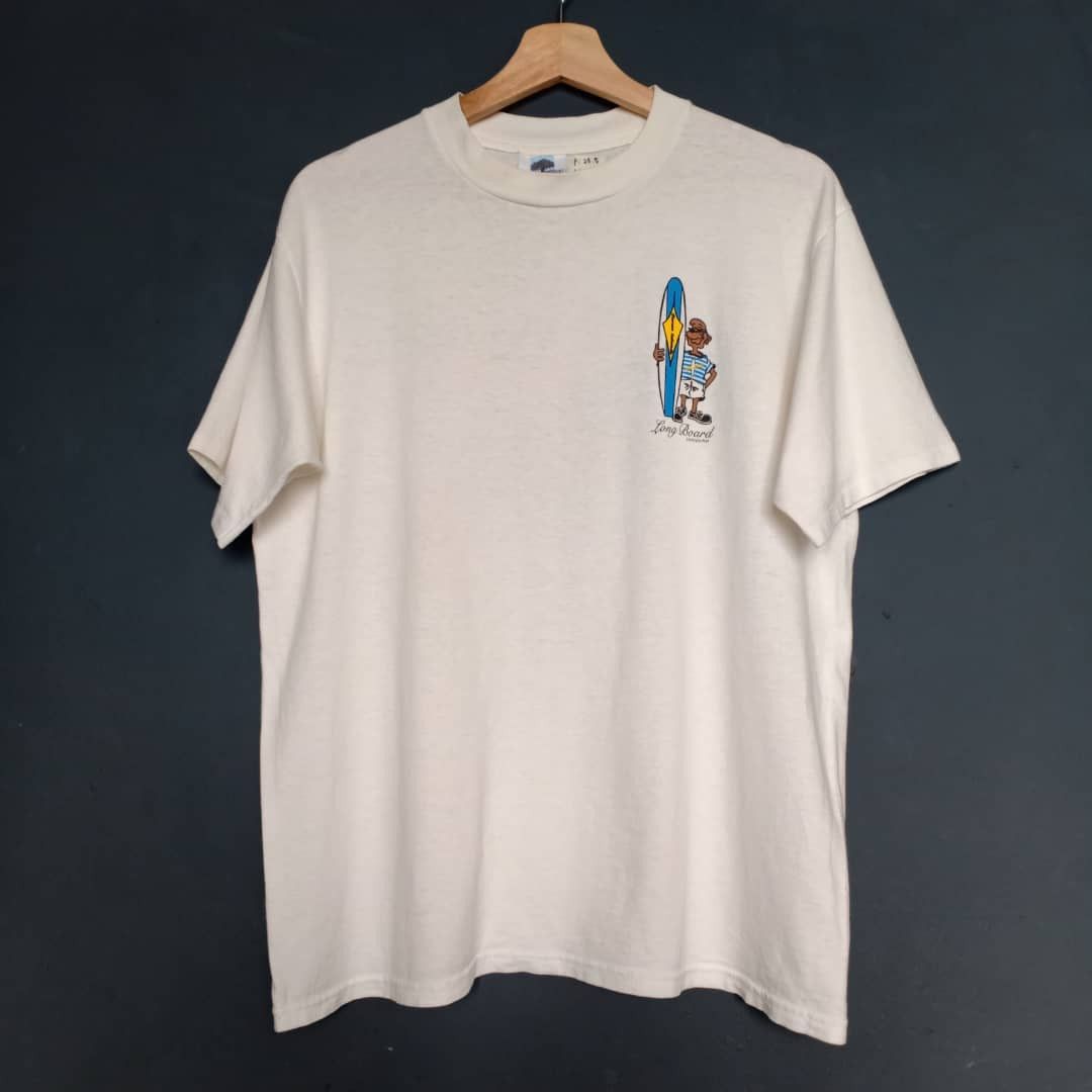 Other Vintage Long Board Hawaii Surf T-Shirt Size US M / EU 48-50 / 2 - 1 Thumbnail