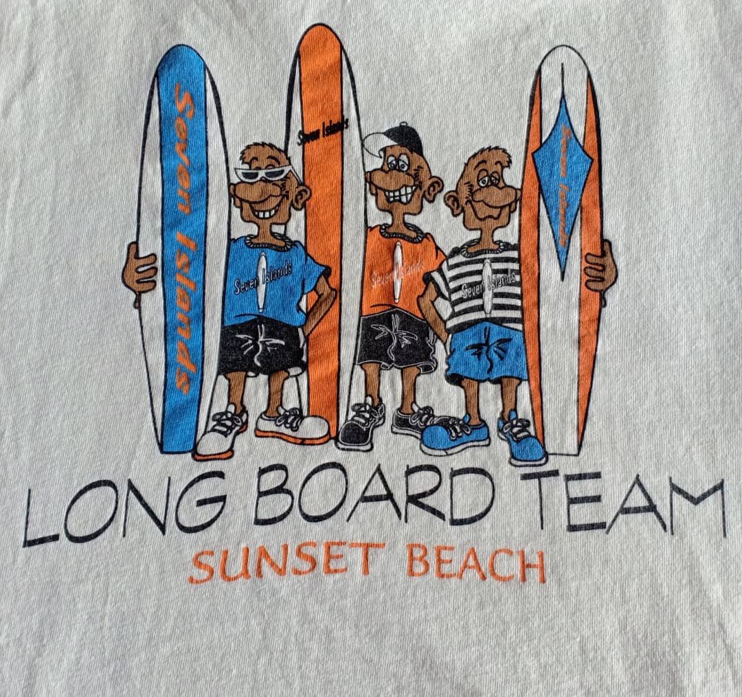 Other Vintage Long Board Hawaii Surf T-Shirt Size US M / EU 48-50 / 2 - 3 Thumbnail
