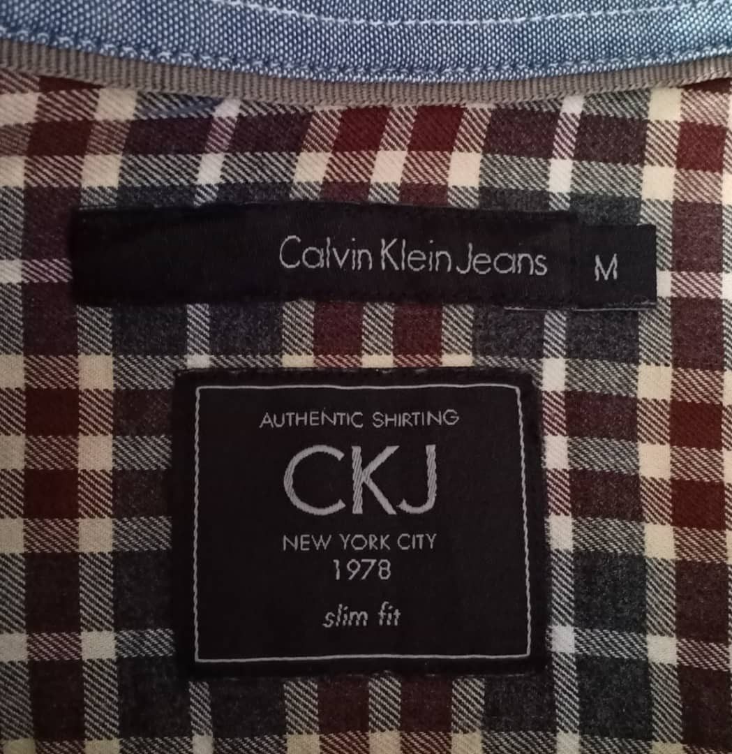 Calvin Klein Calvin Klein Checkered Shirt Size US XS / EU 42 / 0 - 3 Thumbnail