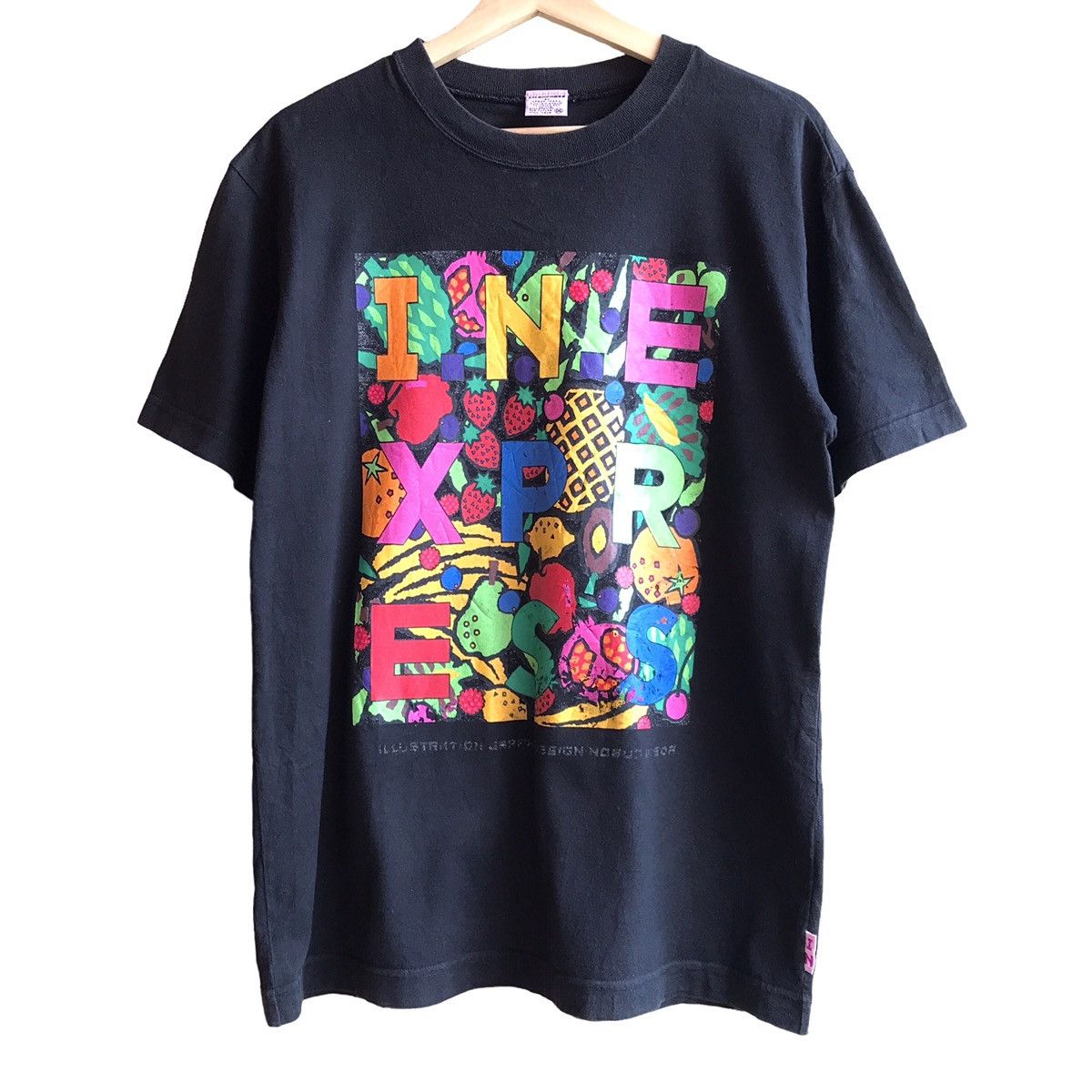 I.N. Express By Nobuo Ikeda Japan Designer Vintage Logo Tee