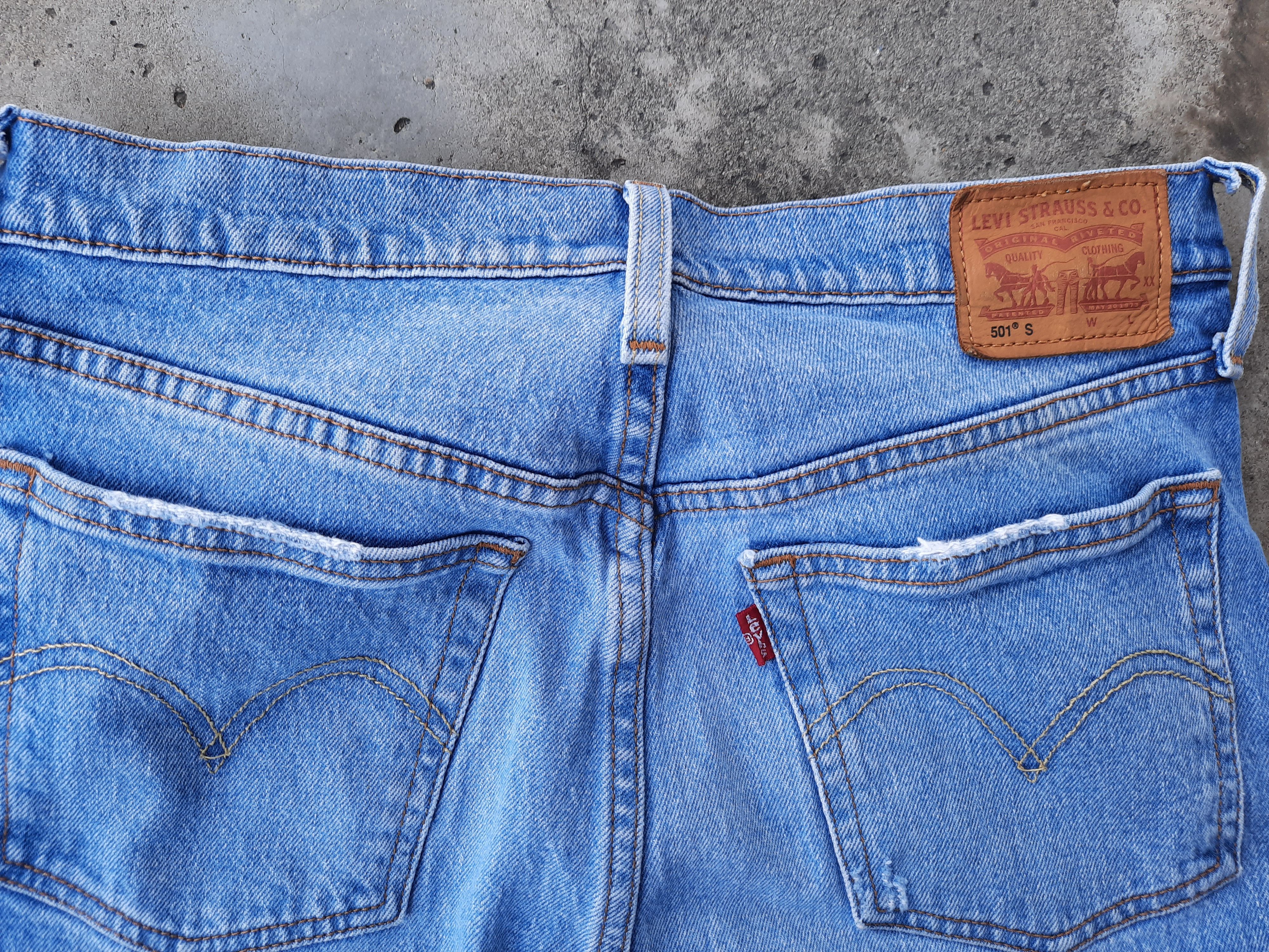 Levi's × Levi's Vintage Clothing Levi's 501 Fly Button Skinny Denim Size US 29 - 3 Thumbnail