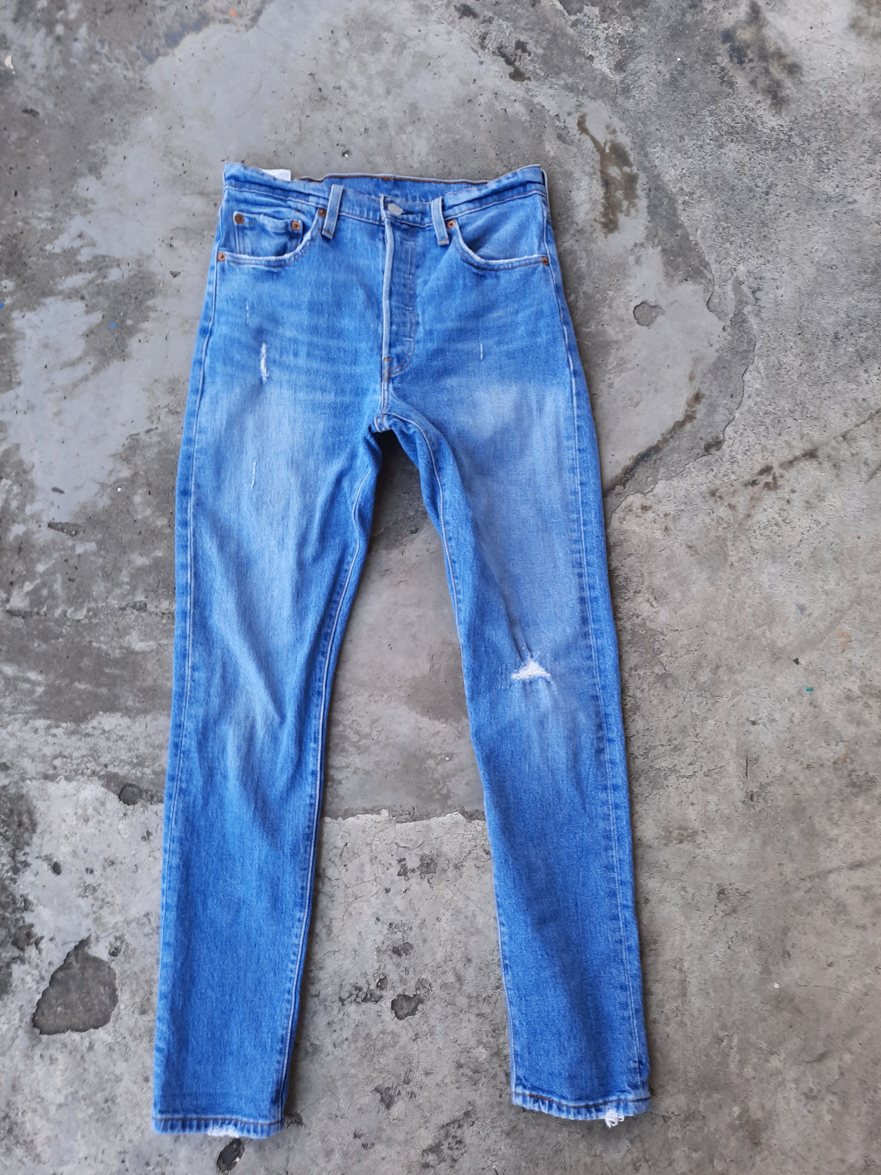 Levi's × Levi's Vintage Clothing Levi's 501 Fly Button Skinny Denim Size US 29 - 1 Thumbnail