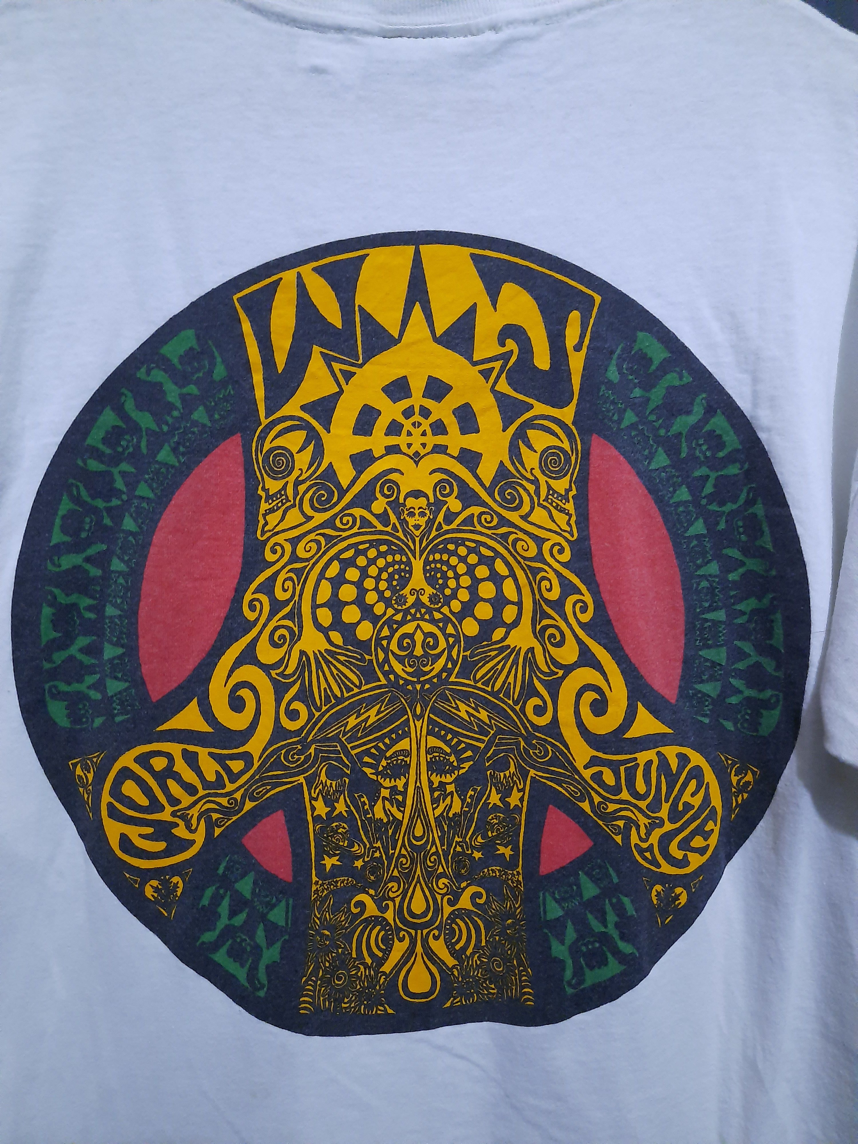 Vintage Vintage Art World Jungle T-Shirt Size US L / EU 52-54 / 3 - 2 Thumbnail