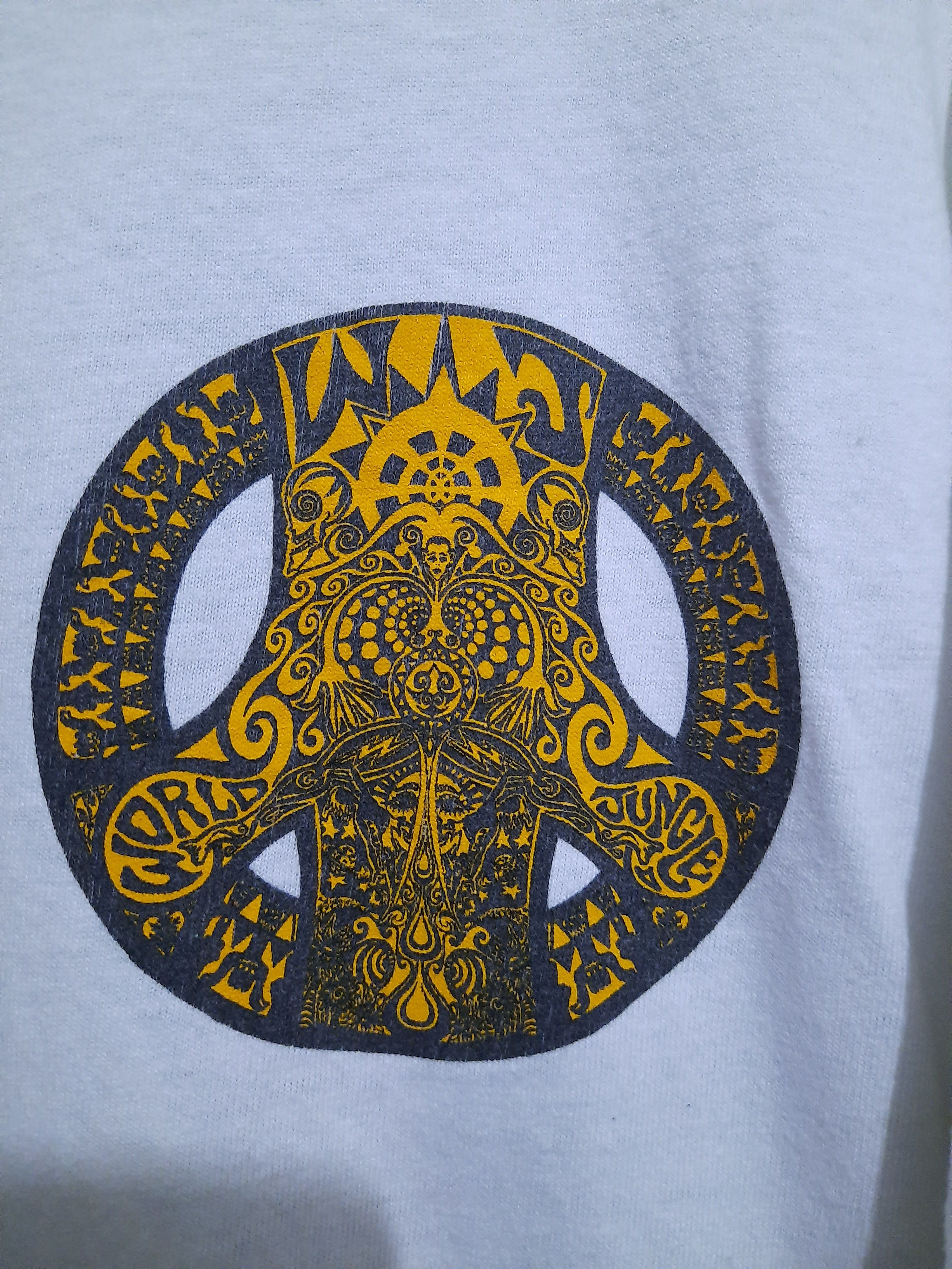 Vintage Vintage Art World Jungle T-Shirt Size US L / EU 52-54 / 3 - 4 Thumbnail