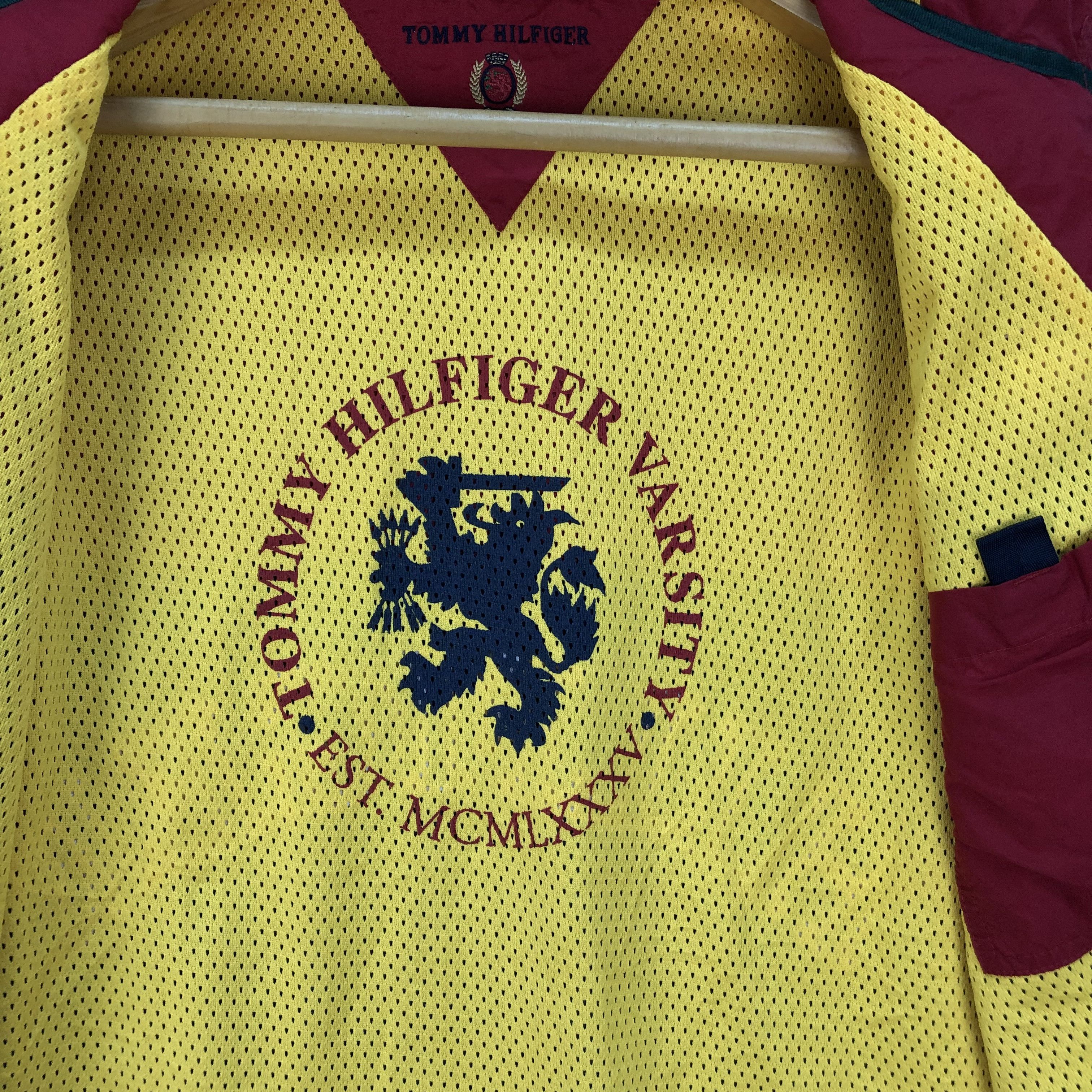 Tommy Hilfiger Tommy Hilfiger Varsity Back Big Logo Jacket #4617-168 Size US S / EU 44-46 / 1 - 10 Thumbnail