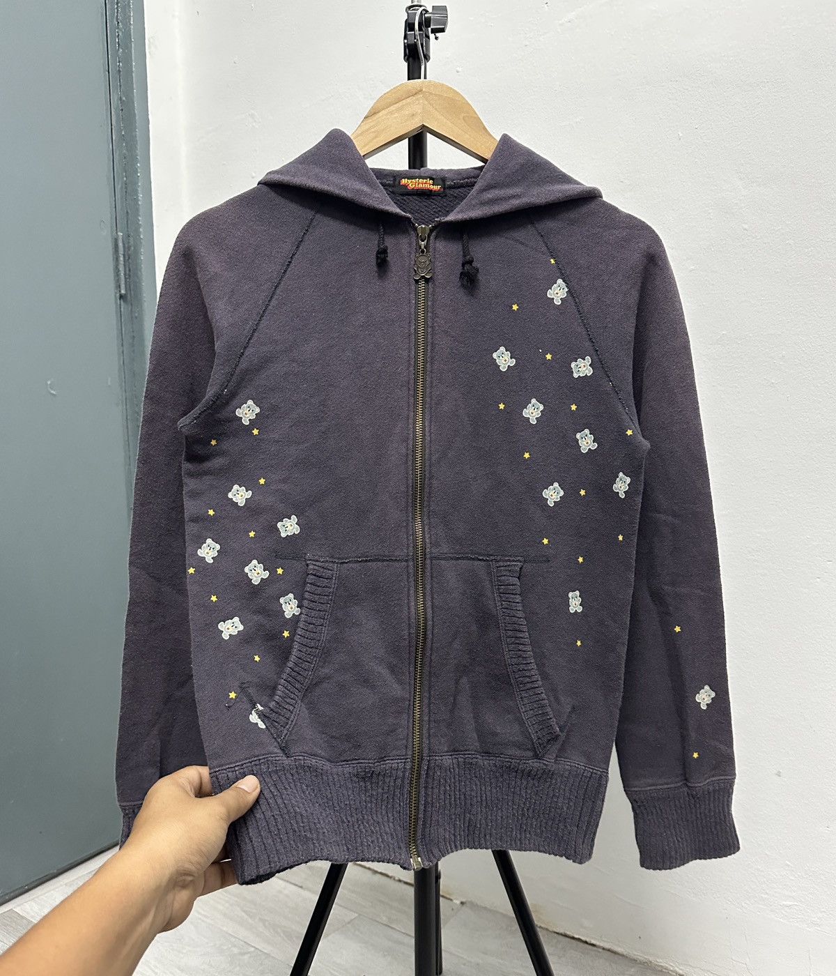 VINTAGE HYSTERIC GLAMOUR FADE HOODIE