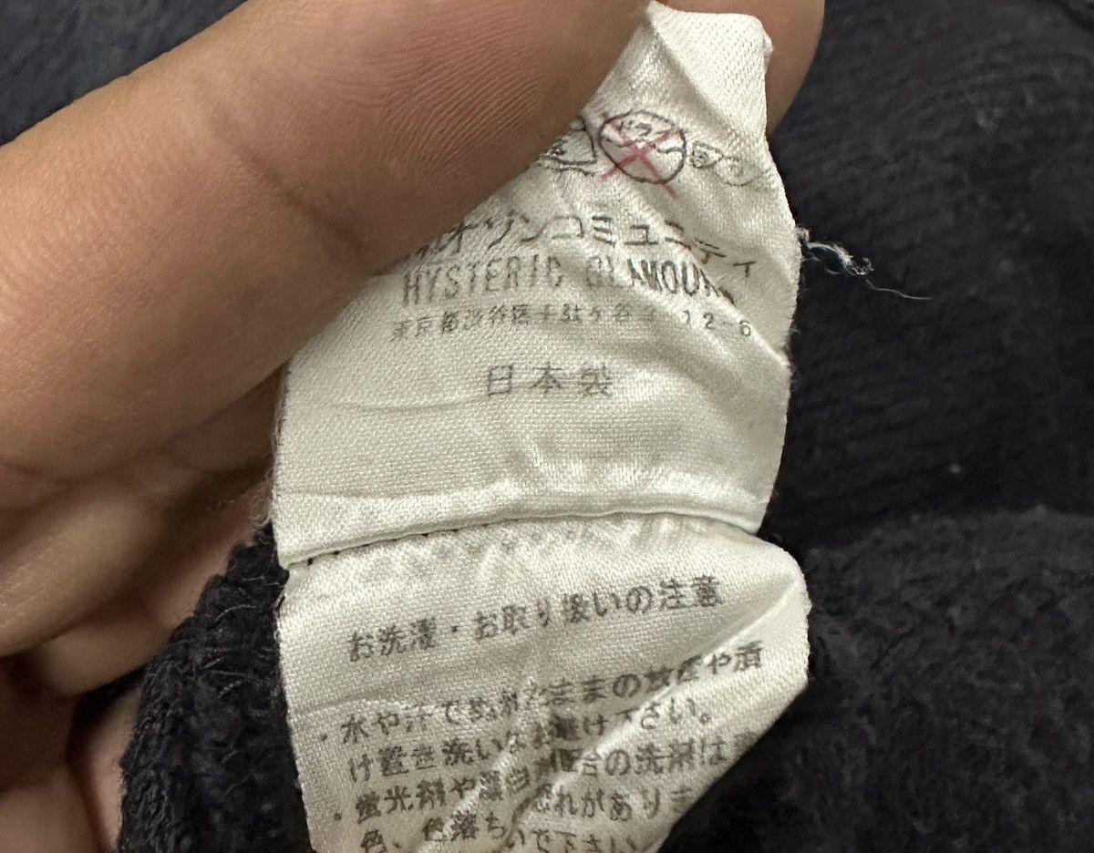 Hysteric Glamour VINTAGE HYSTERIC GLAMOUR FADE HOODIE Size XS / US 0-2 / IT 36-38 - 10 Thumbnail