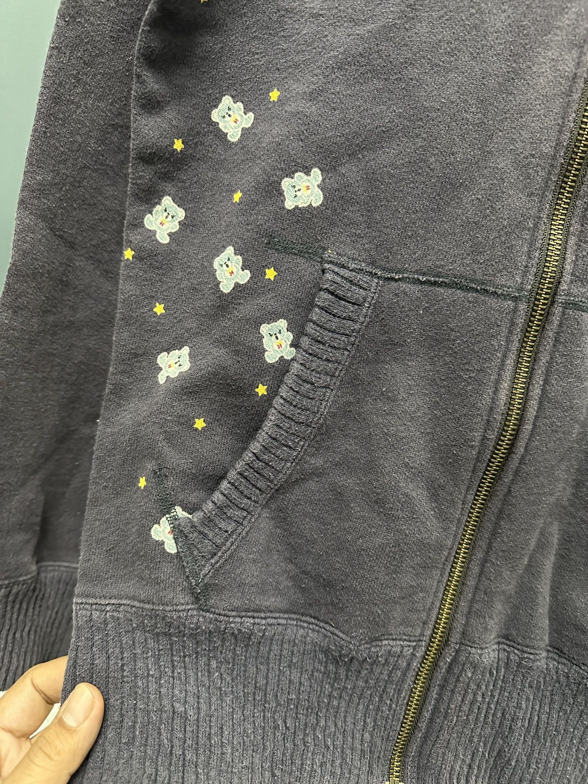 Hysteric Glamour VINTAGE HYSTERIC GLAMOUR FADE HOODIE Size XS / US 0-2 / IT 36-38 - 5 Thumbnail