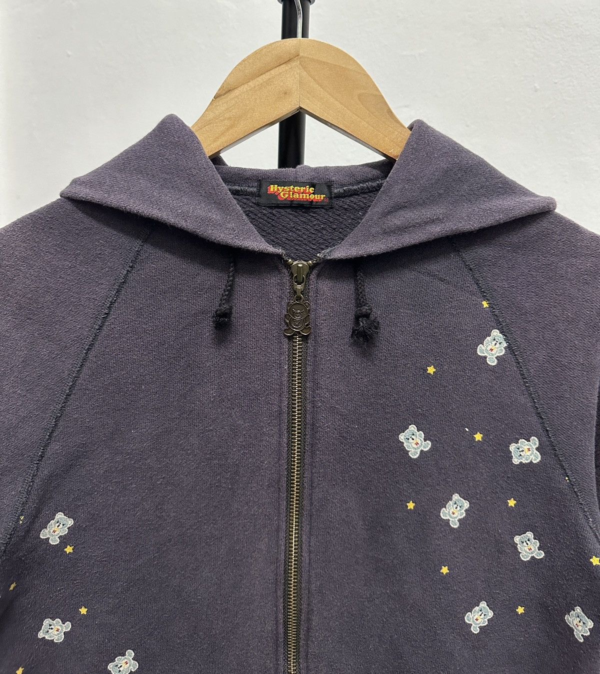 Hysteric Glamour VINTAGE HYSTERIC GLAMOUR FADE HOODIE Size XS / US 0-2 / IT 36-38 - 2 Thumbnail