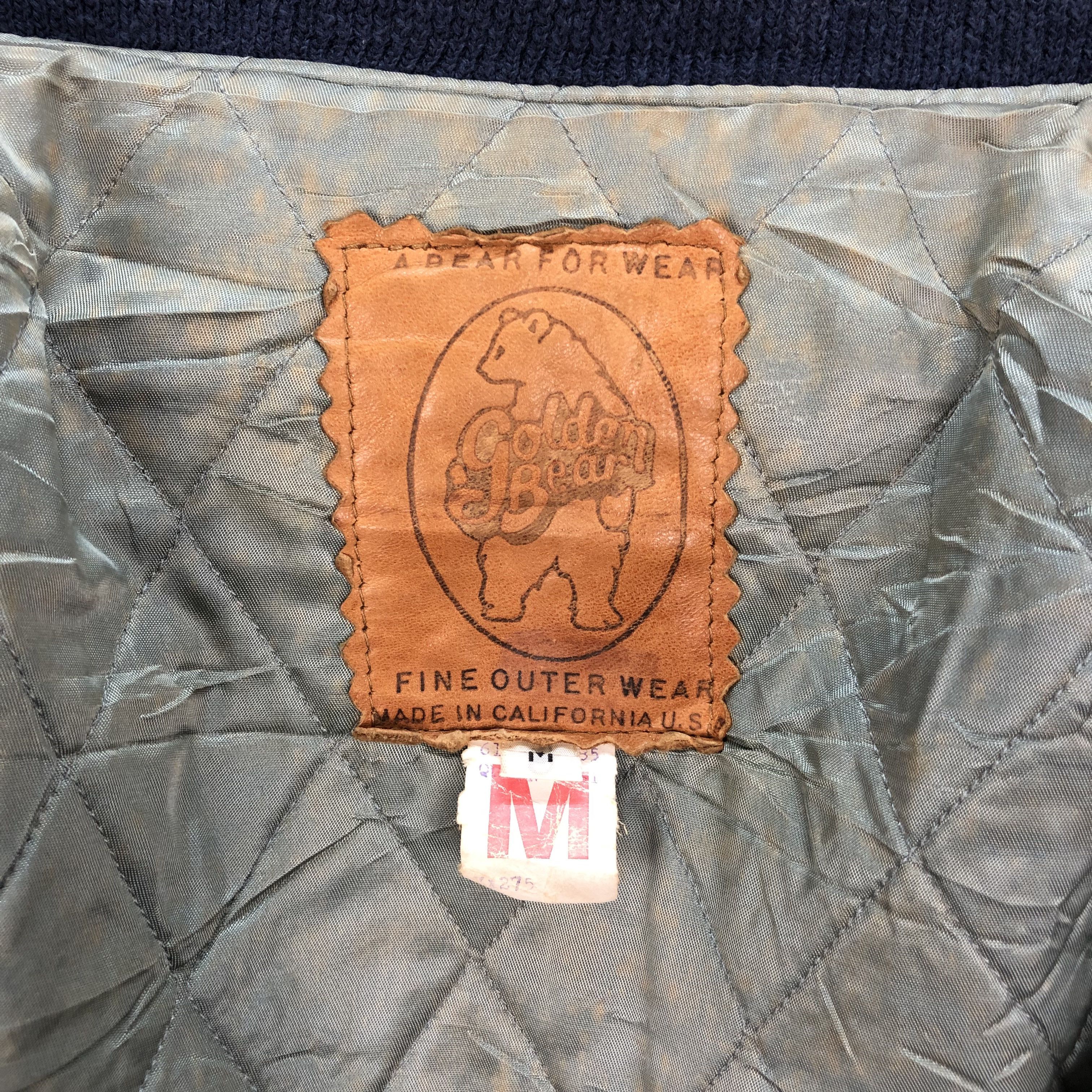 Golden Bear Vintage Golden Bear Patches Honda Varsity Jacket #4851-174 Size US M / EU 48-50 / 2 - 9 Thumbnail