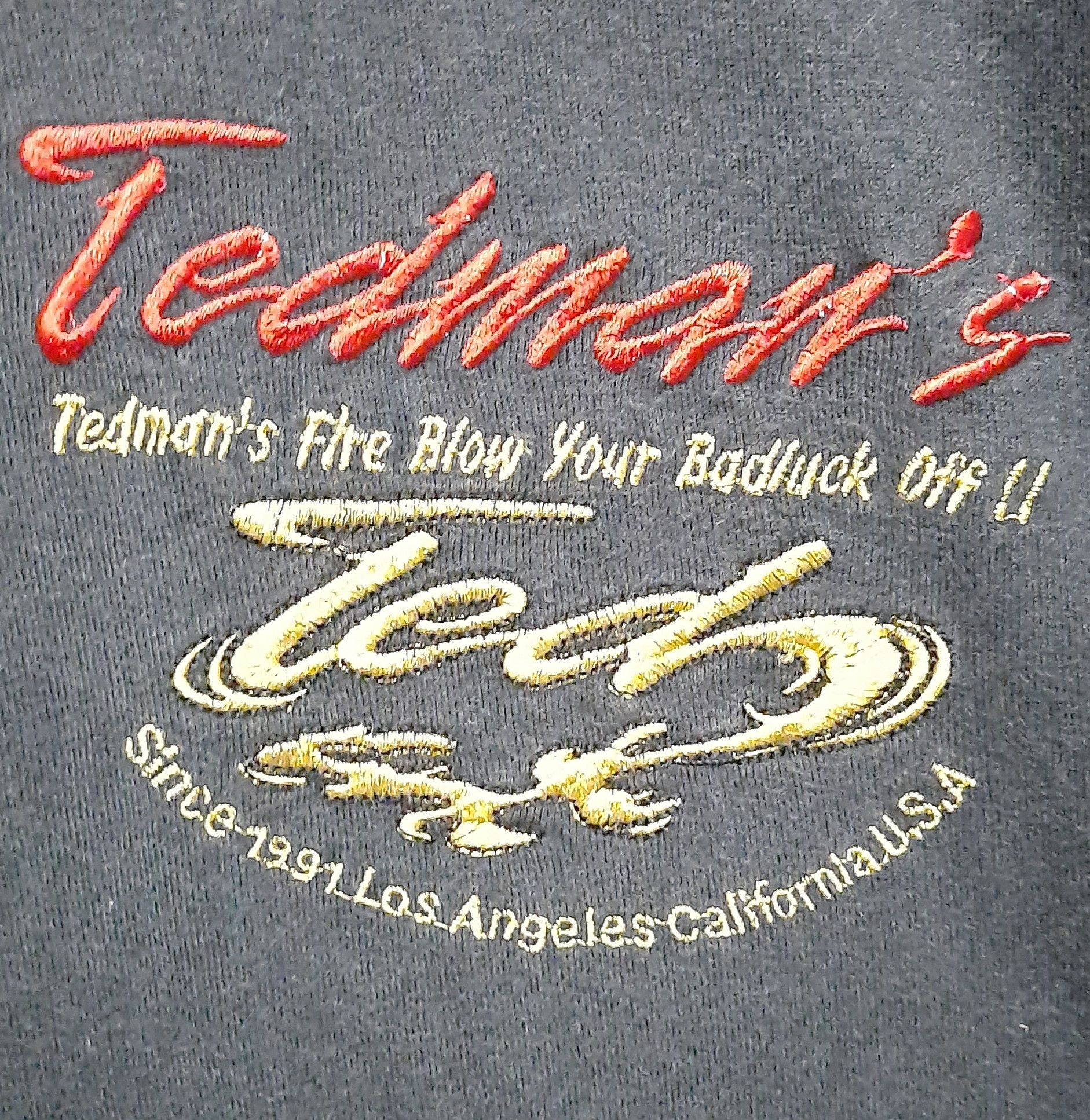 Cartoon Network × Tedman Tedman's Embroidered T-Shirt Size US L / EU 52-54 / 3 - 5 Thumbnail