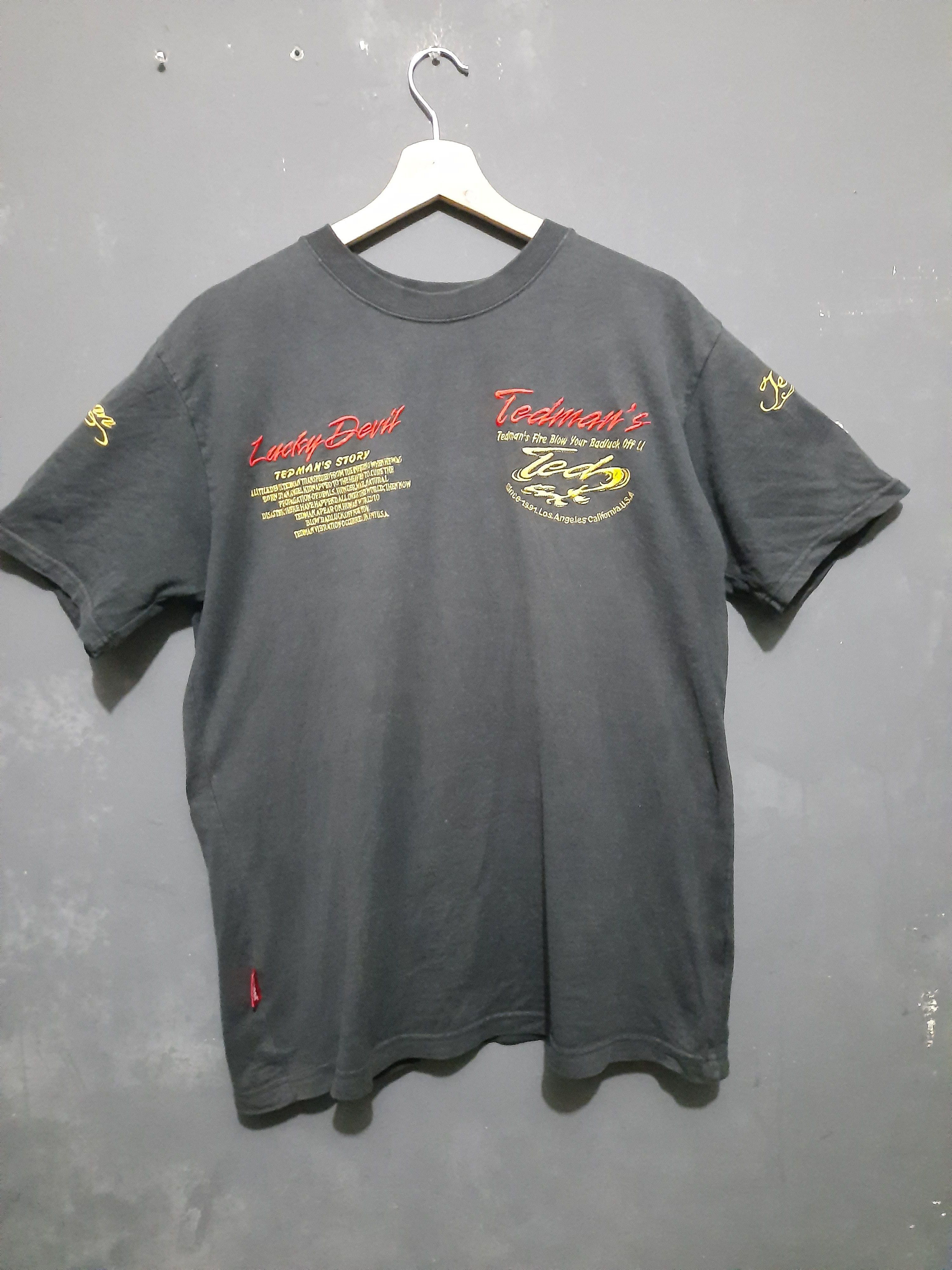 Cartoon Network × Tedman Tedman's Embroidered T-Shirt Size US L / EU 52-54 / 3 - 3 Thumbnail
