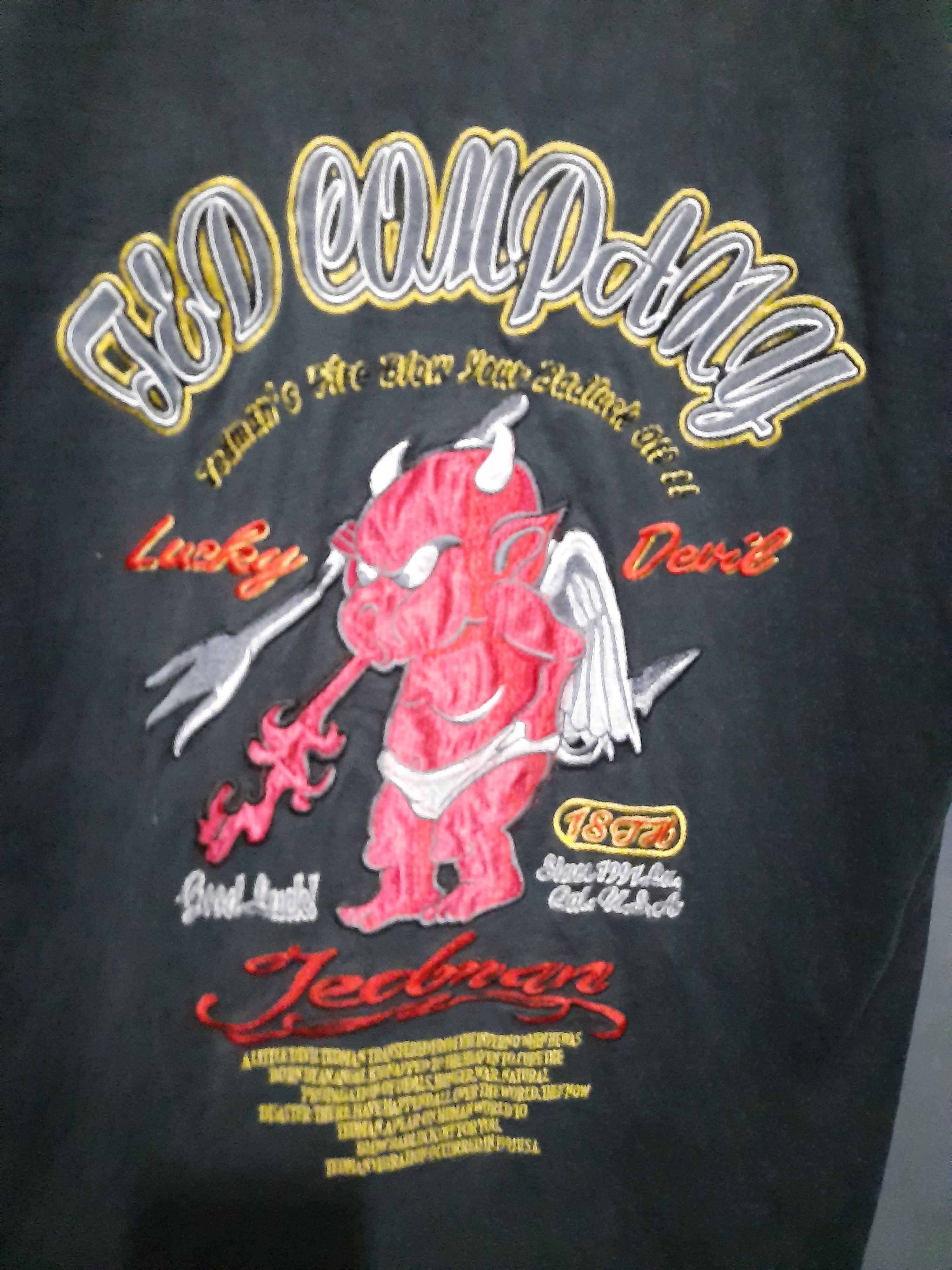 Cartoon Network × Tedman Tedman's Embroidered T-Shirt Size US L / EU 52-54 / 3 - 1 Thumbnail