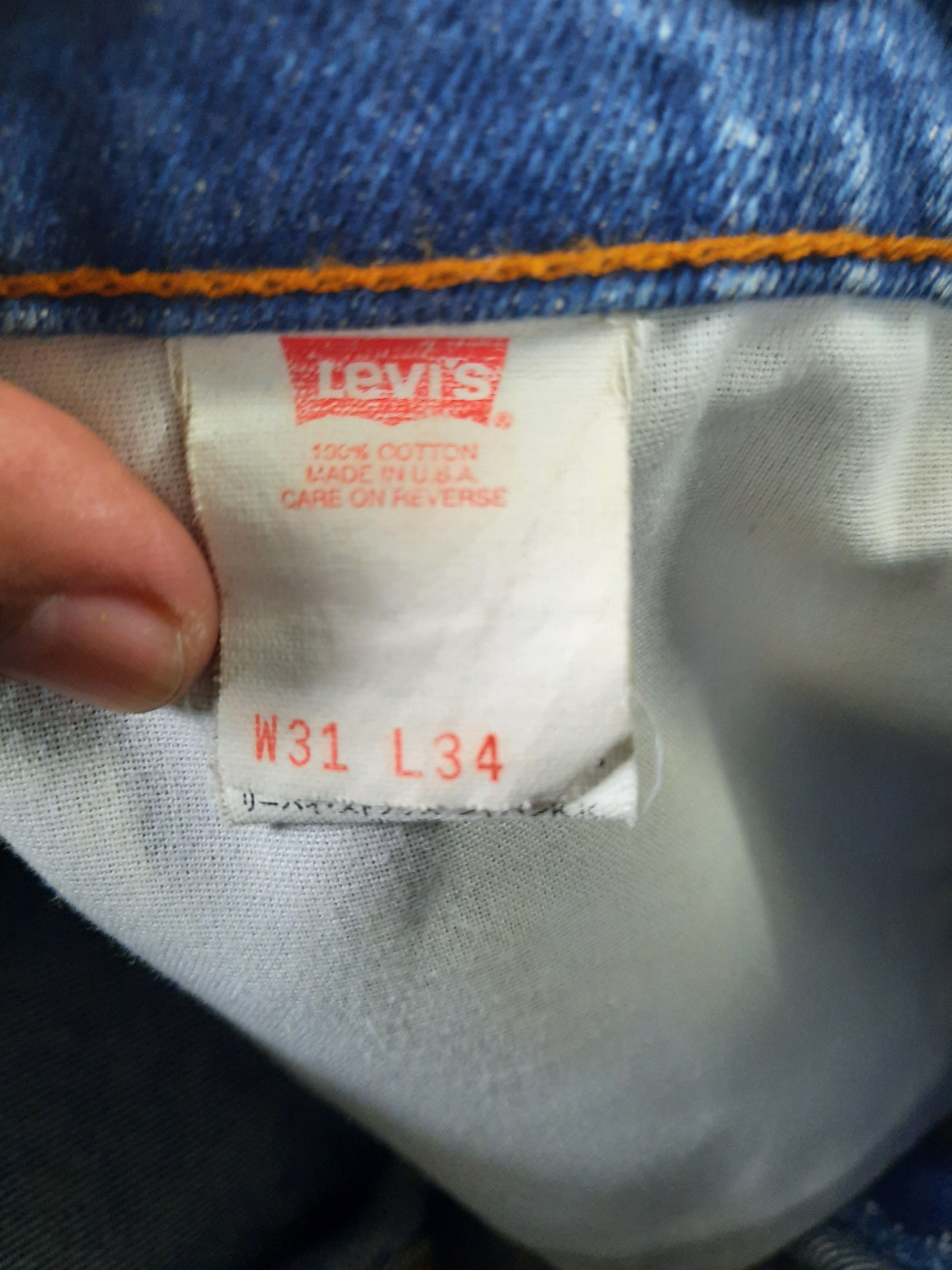Levi's × Levi's Vintage Clothing Vintage 90's Levi's 510 Jeans Size US 31 - 5 Thumbnail