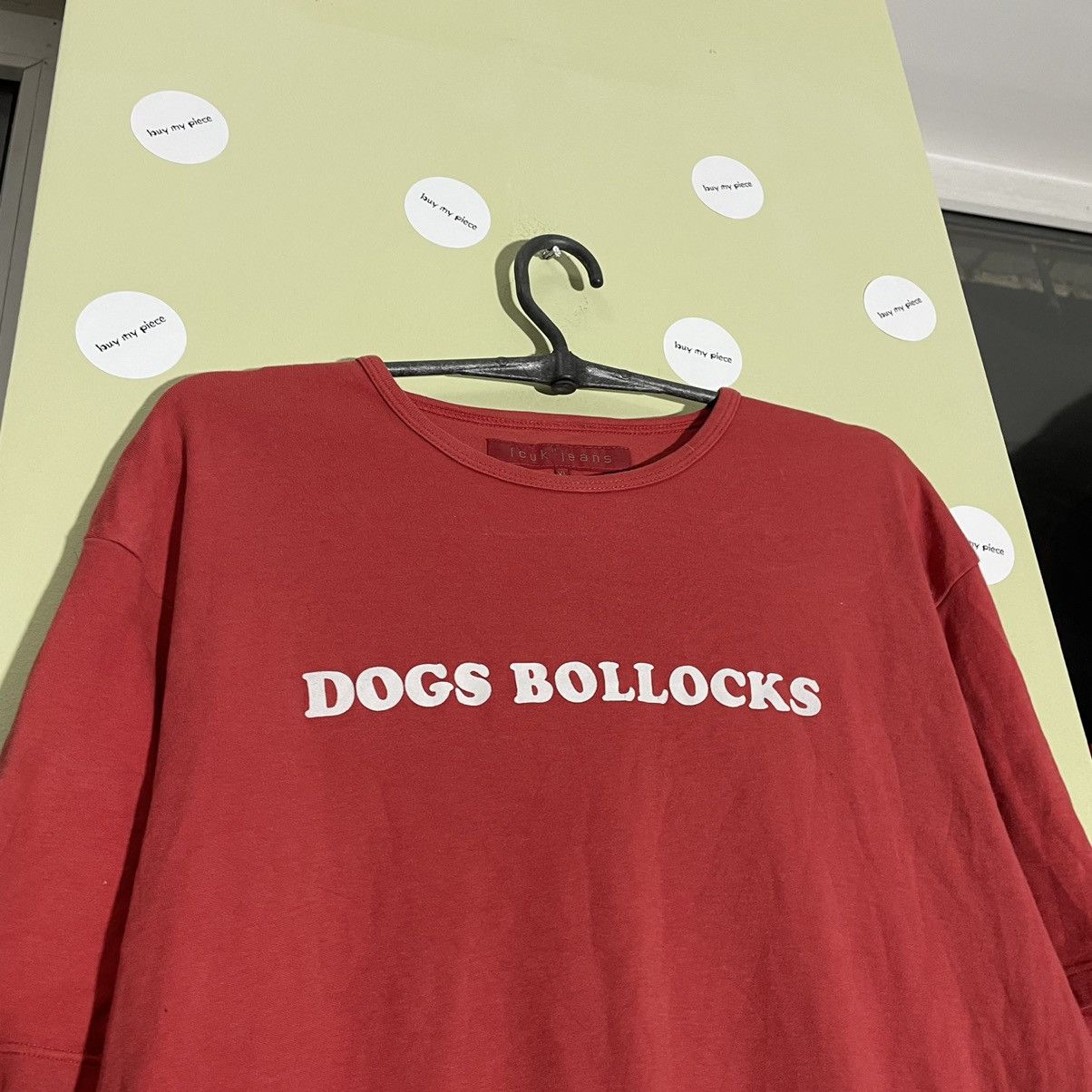 Vintage Vintage Y2K ADULT “ Dogs Bullocks “Buymypiece Tee Size US L / EU 52-54 / 3 - 5 Thumbnail