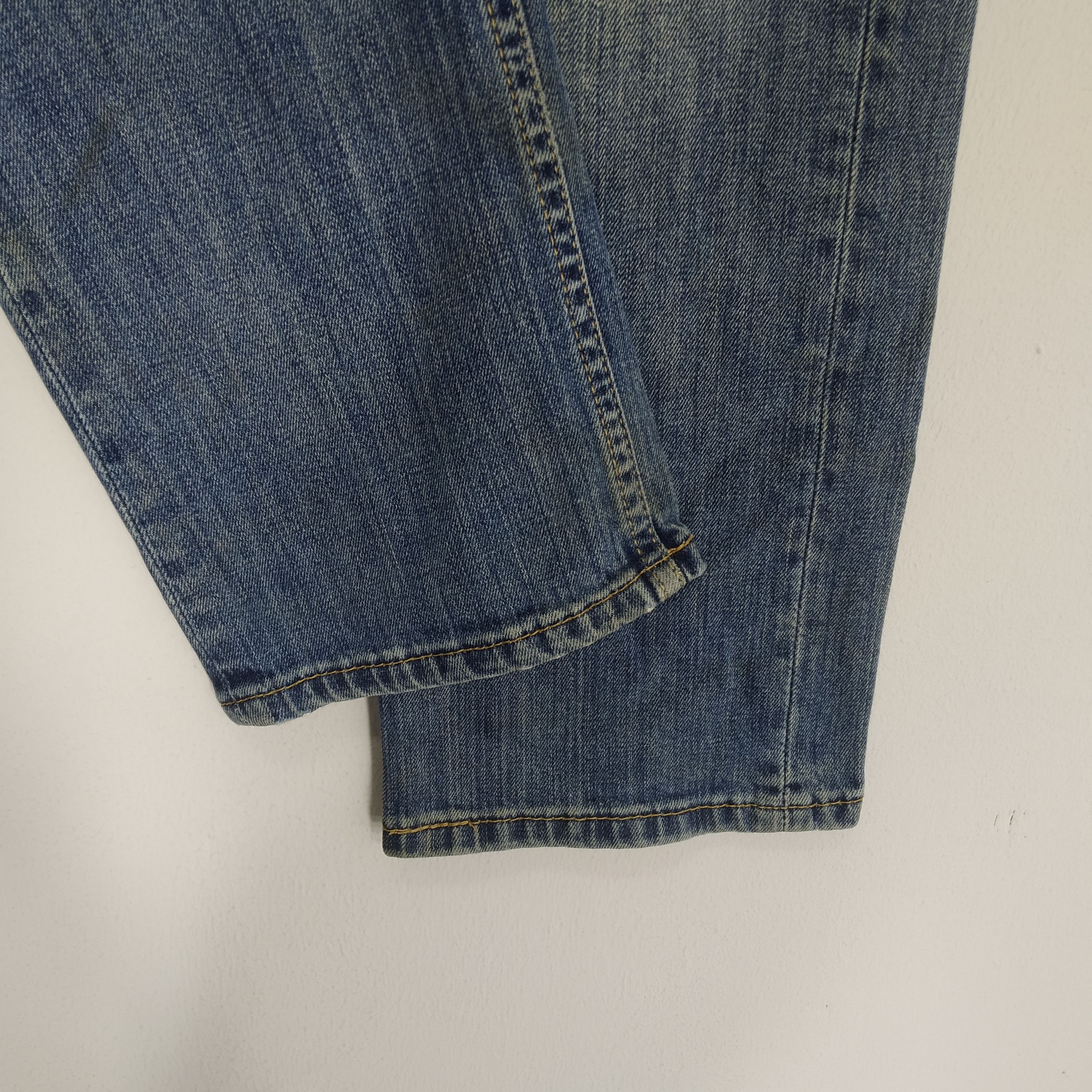 Vintage Levi's 513 Stonewash Blue Denim Jeans Reconstruct