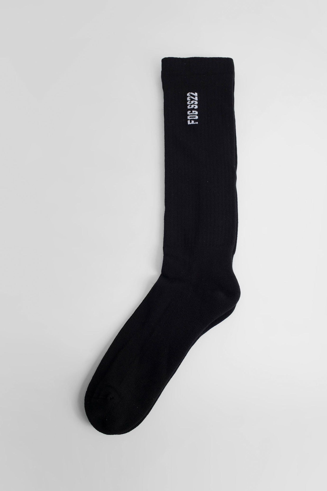 image of Ss22 Rick Owens "fogachine" Fog Socks Black 1, Men's