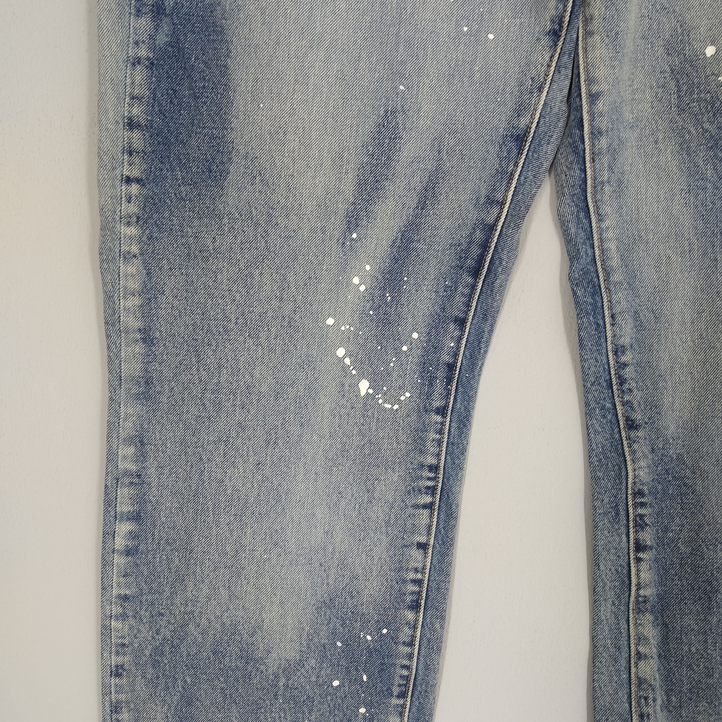 Levi's Vintage Levi's 541 Acid Wash Blue Paint Splatter Denim Jeans Size US 37 - 6 Thumbnail