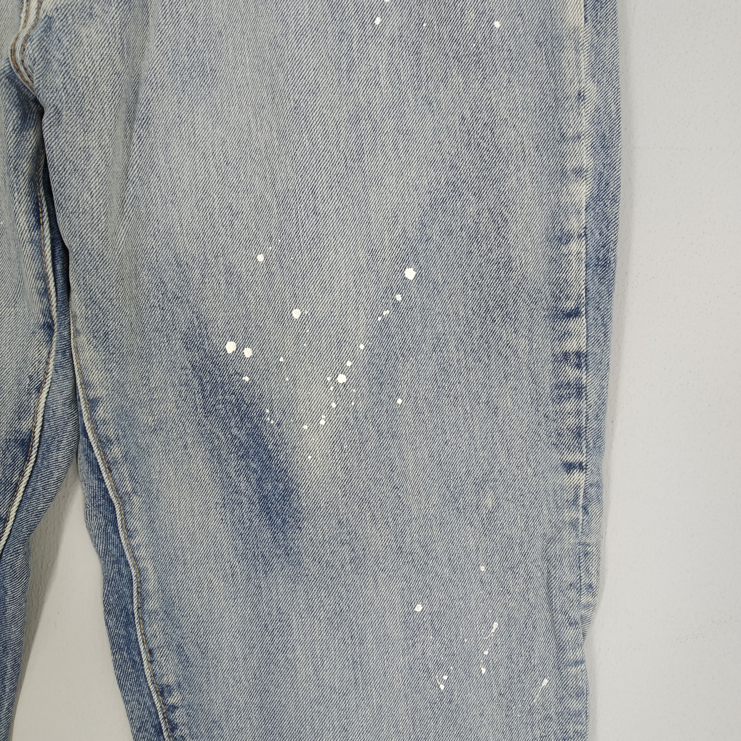 Levi's Vintage Levi's 541 Acid Wash Blue Paint Splatter Denim Jeans Size US 37 - 5 Thumbnail