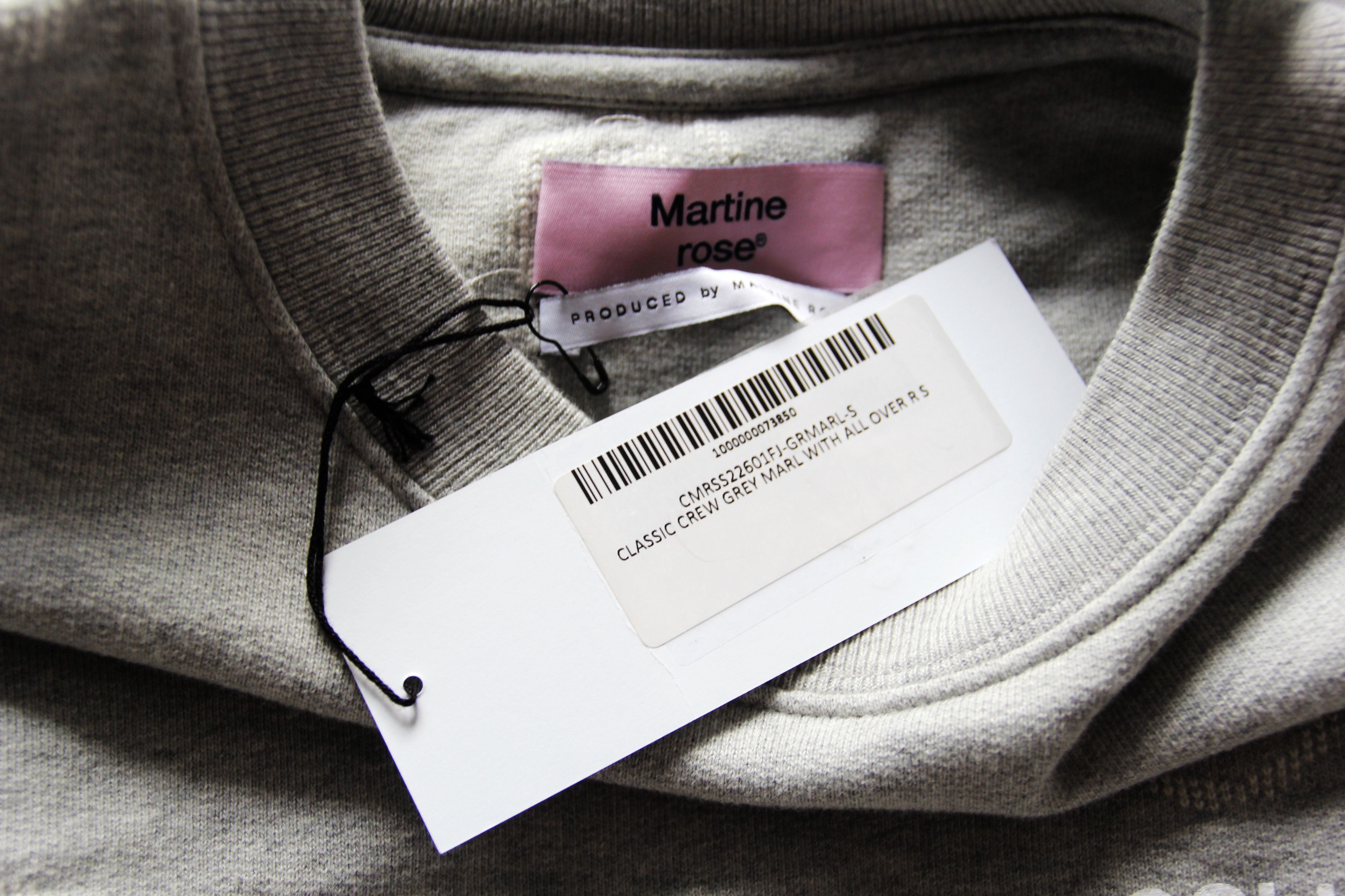 Martine Rose BNWT SS22 MARTINE ROSE CLASSIC ALL OVER LOGO SWEATSHIRT S Size US S / EU 44-46 / 1 - 8 Thumbnail