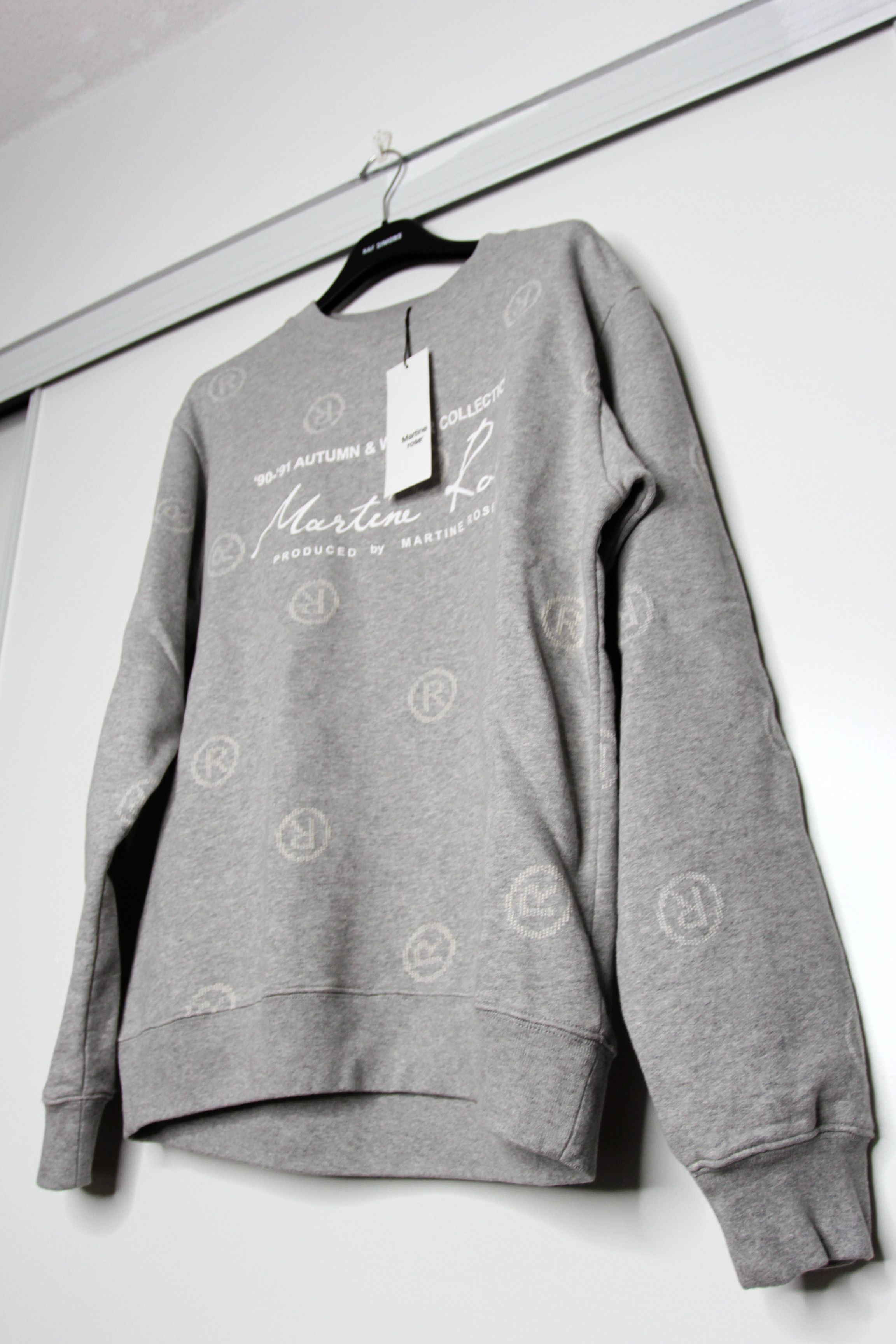 Martine Rose BNWT SS22 MARTINE ROSE CLASSIC ALL OVER LOGO SWEATSHIRT S Size US S / EU 44-46 / 1 - 5 Thumbnail