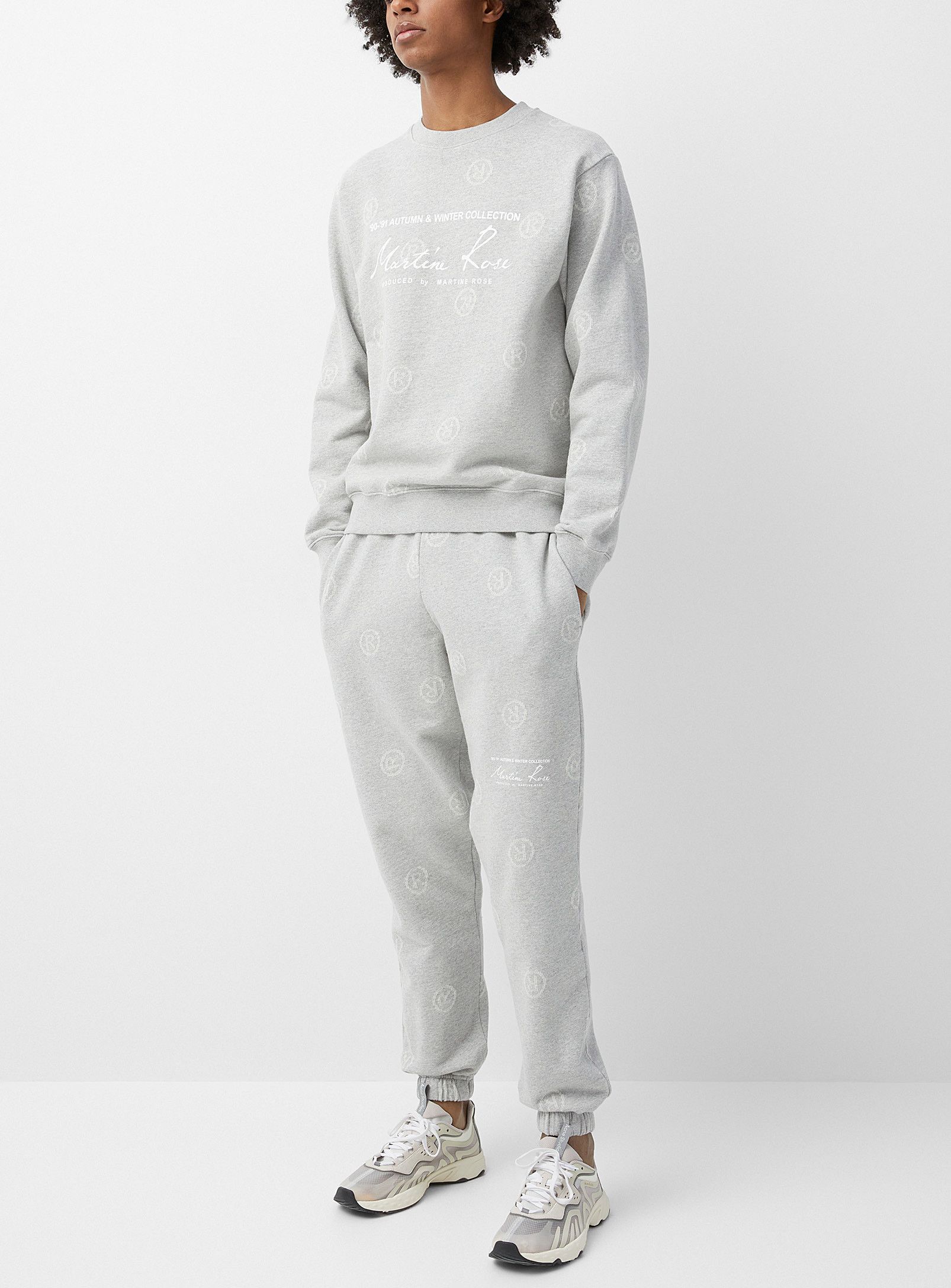 Martine Rose BNWT SS22 MARTINE ROSE CLASSIC ALL OVER LOGO SWEATSHIRT S Size US S / EU 44-46 / 1 - 11 Thumbnail