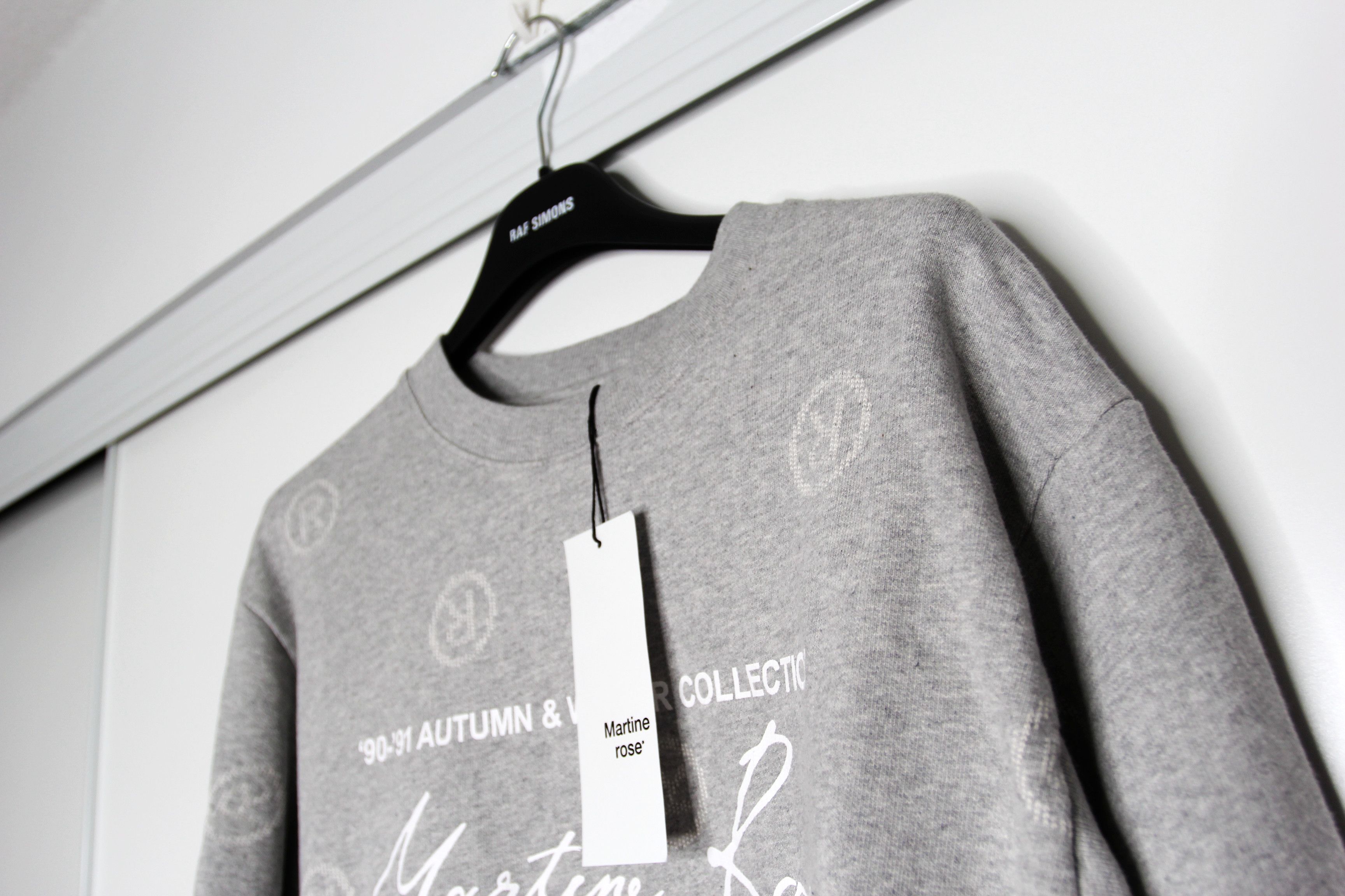 Martine Rose BNWT SS22 MARTINE ROSE CLASSIC ALL OVER LOGO SWEATSHIRT S Size US S / EU 44-46 / 1 - 4 Thumbnail