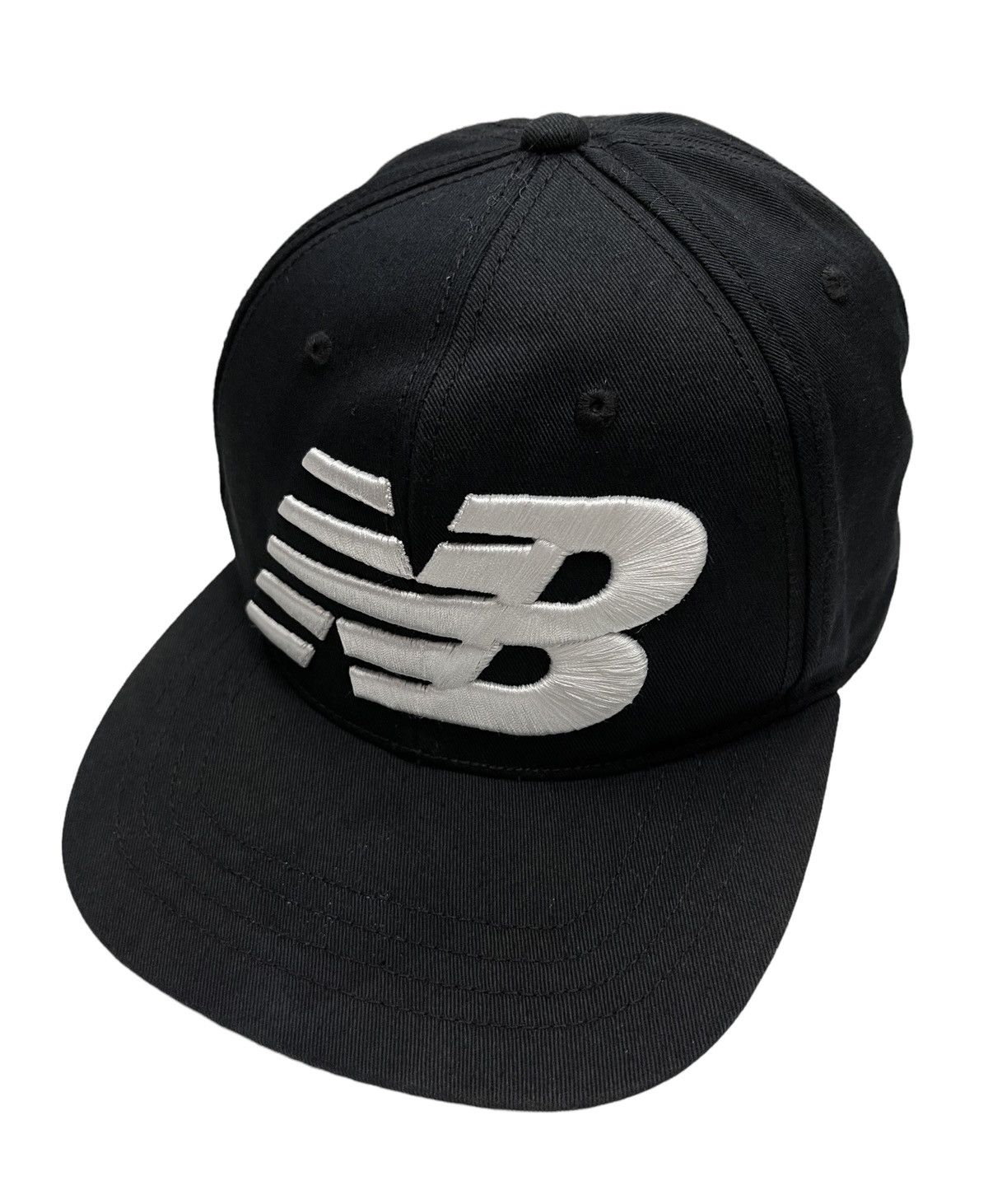 New Balance NEW BALANCE Big Bold Embroidery Vintage Logo Snapback Hat Size ONE SIZE - 5 Thumbnail