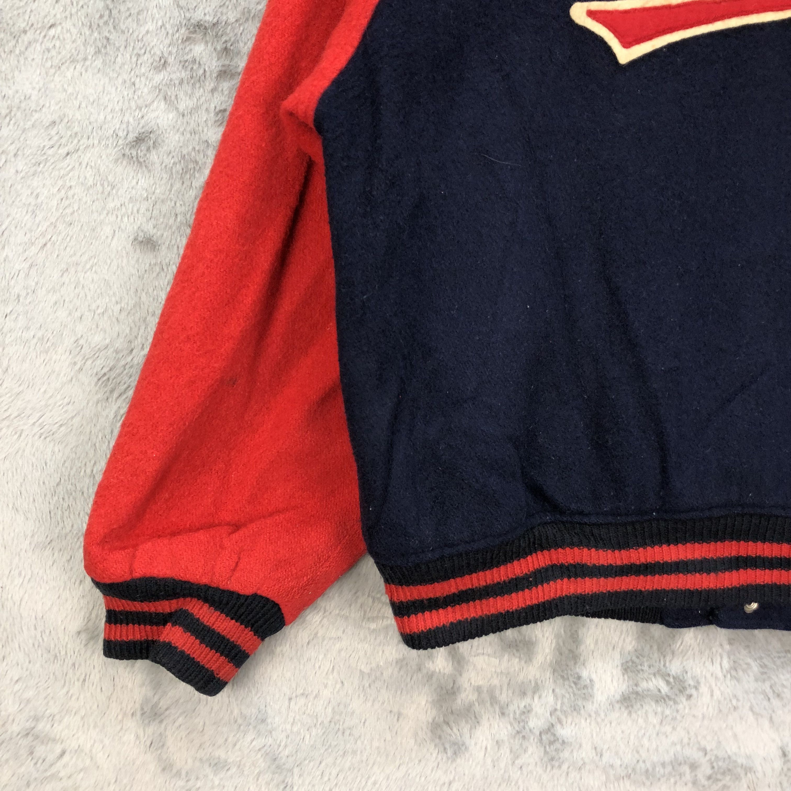 Other LOS ANGELES Big Spell Out Logo Wool Varsity Jacket #4917-036 Size US M / EU 48-50 / 2 - 11 Thumbnail
