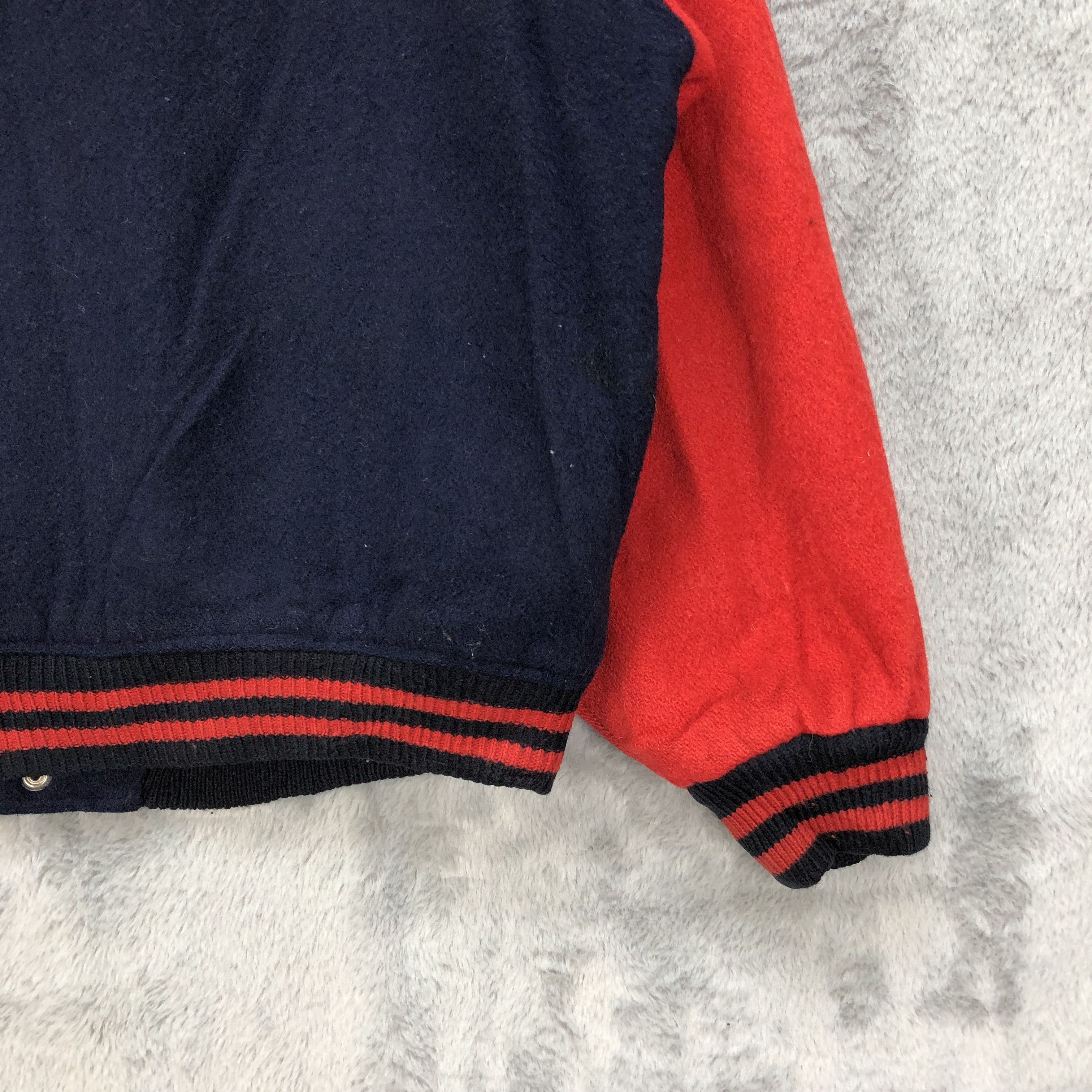 Other LOS ANGELES Big Spell Out Logo Wool Varsity Jacket #4917-036 Size US M / EU 48-50 / 2 - 13 Thumbnail