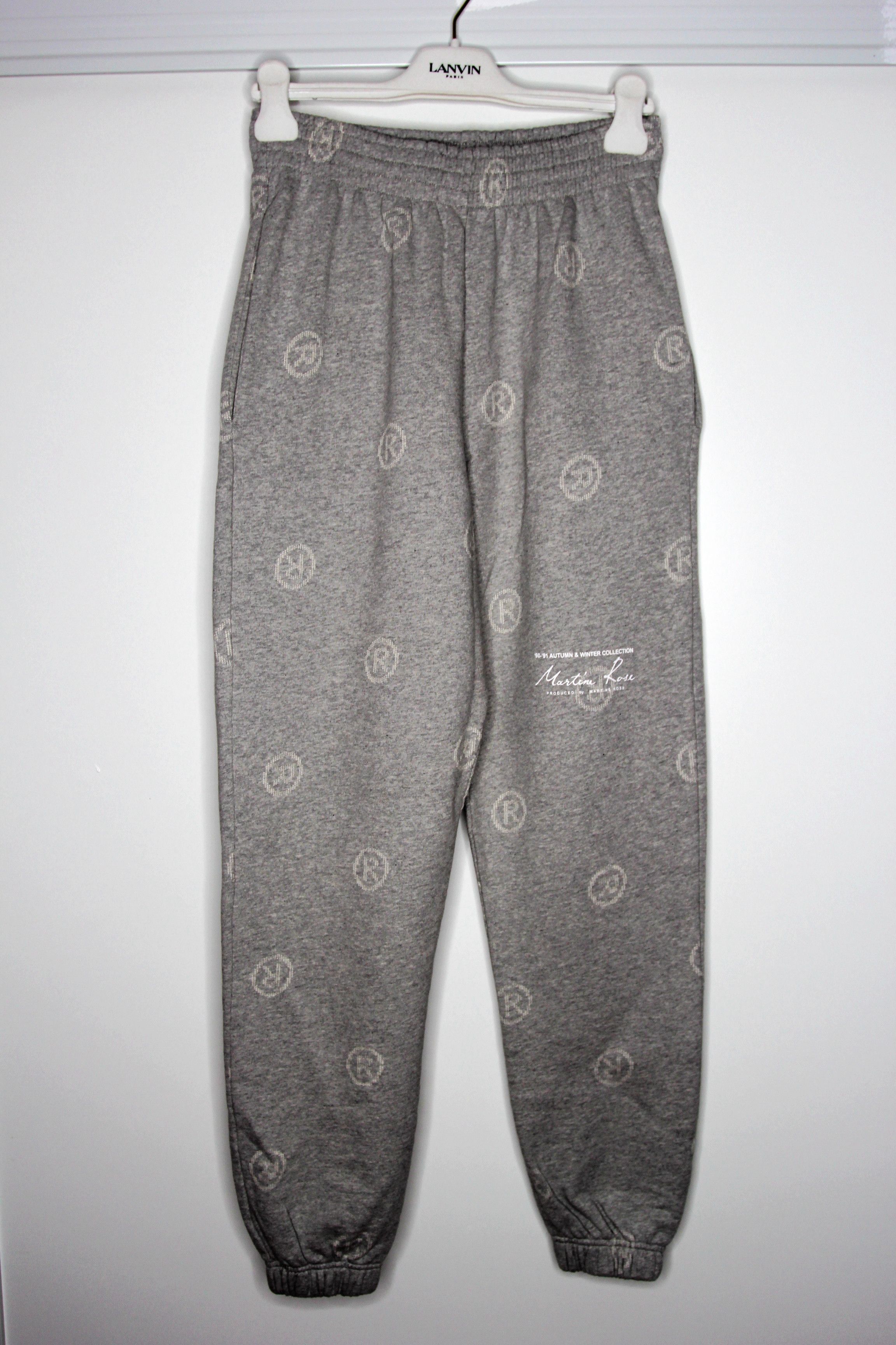Martine Rose BNWT SS22 MARTINE ROSE ALL OVER LOGO SWEATPANTS S Size US 30 / EU 46 - 2 Thumbnail