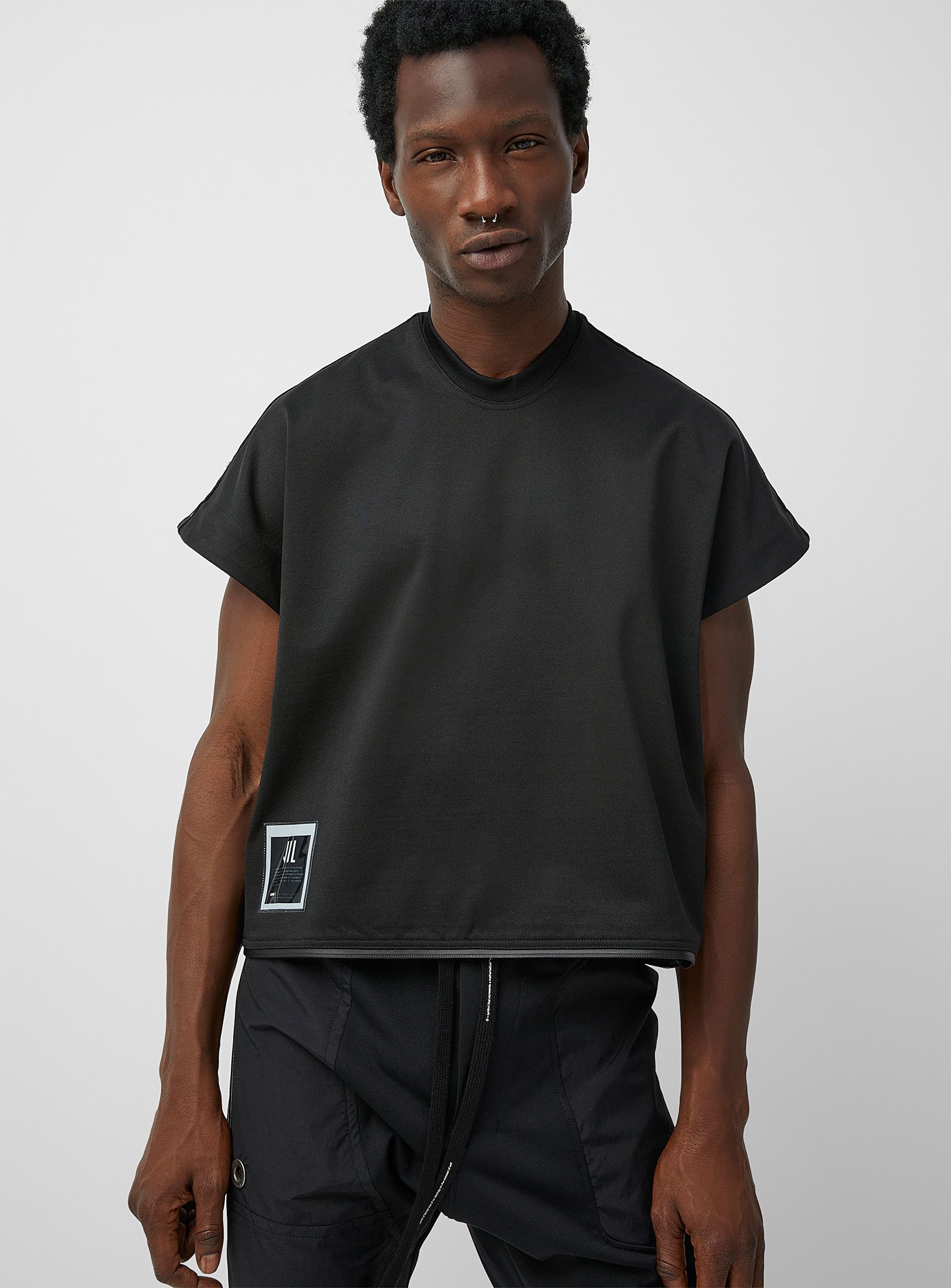Julius BNWT SS22 NILOS "DEVIL FISH" CONVERTIBLE TECHNO TSHIRT 2 Size US M / EU 48-50 / 2 - 12 Thumbnail