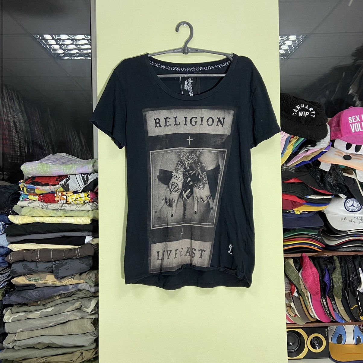 Vintage Vintage Y2K“Sexy Bad Girl” Religion God Tee Streetwear 90s Size US M / EU 48-50 / 2 - 1 Thumbnail