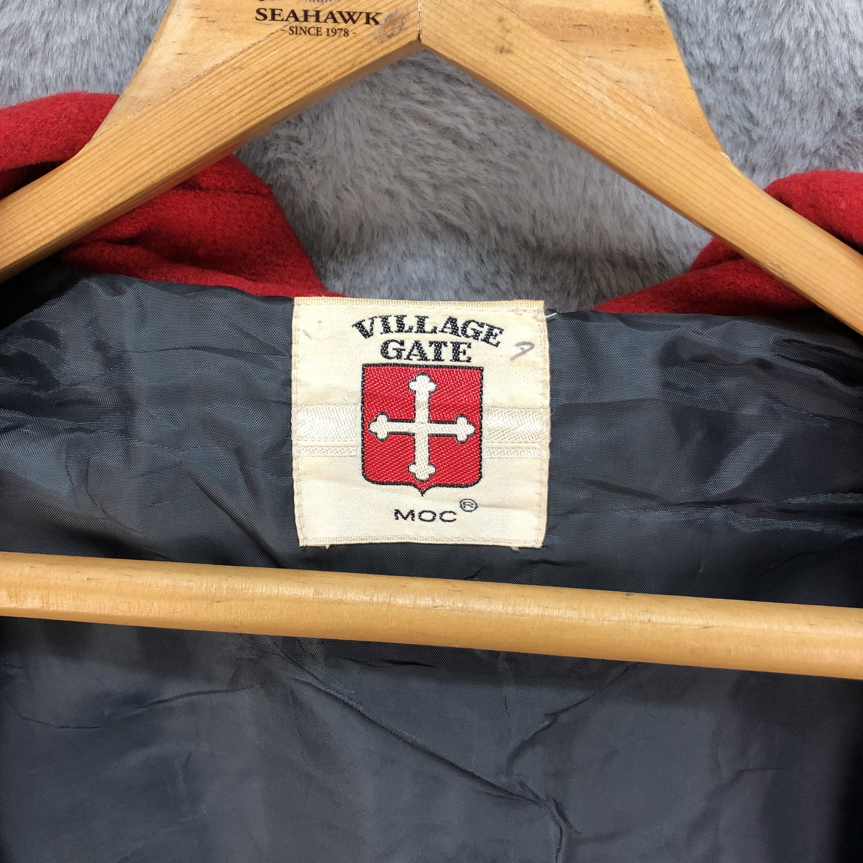 Other VILLAGE GATE MOC RUGBY TEAM Hooded Varsity #4910-27 Size US L / EU 52-54 / 3 - 10 Thumbnail