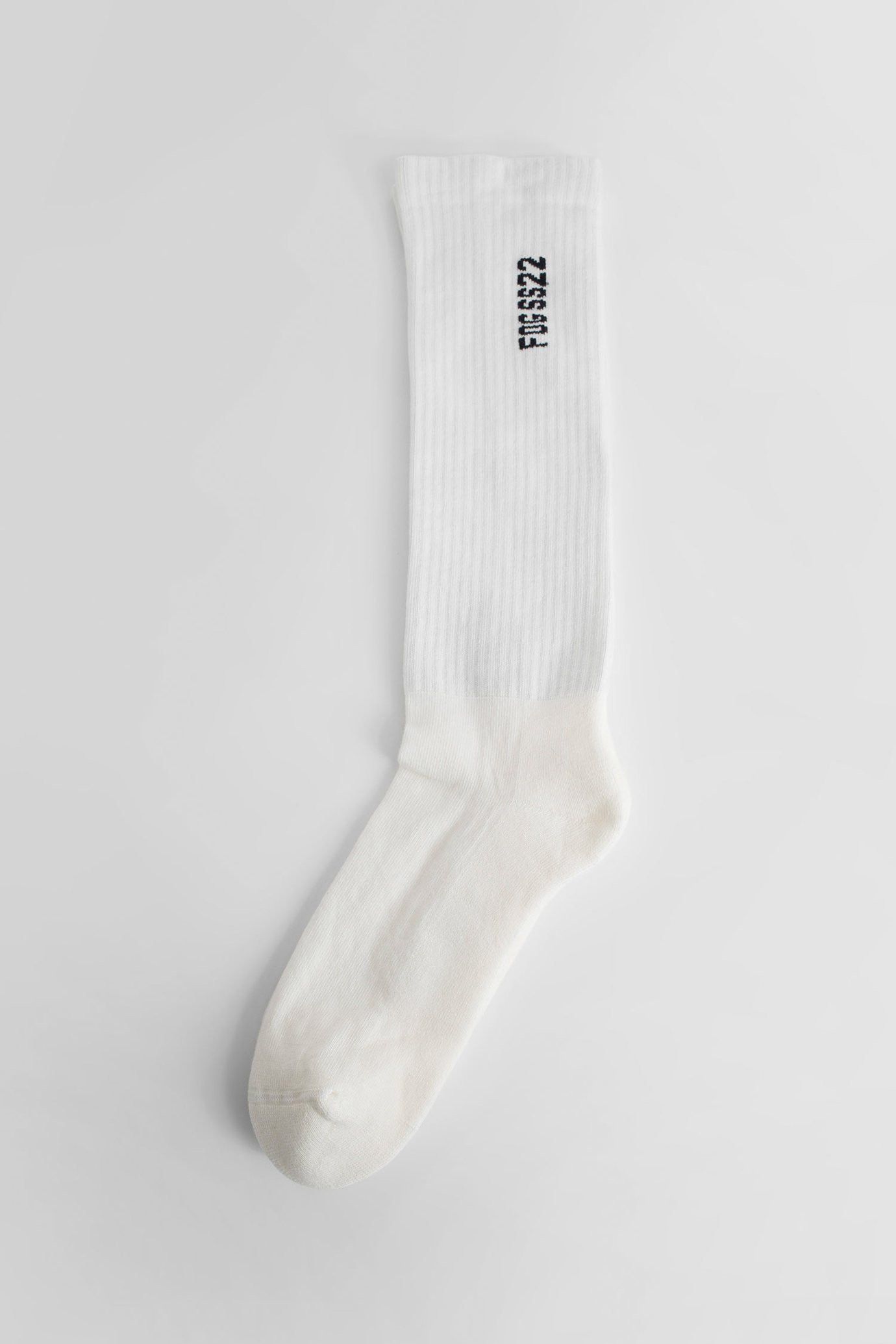 Rick Owens BNWT SS22 RICK OWENS "FOGACHINE" FOG SOCKS MILK 2 Size ONE SIZE - 1 Thumbnail