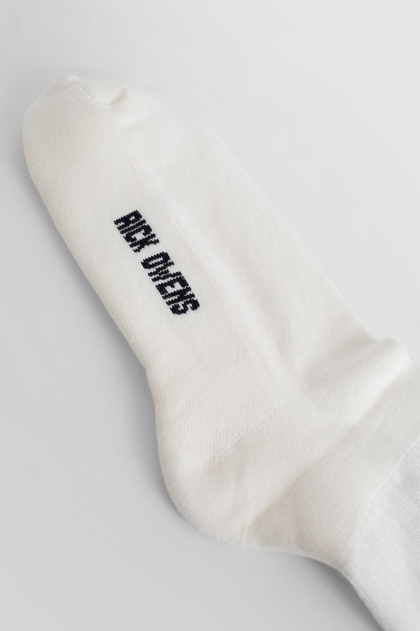 Rick Owens BNWT SS22 RICK OWENS "FOGACHINE" FOG SOCKS MILK 2 Size ONE SIZE - 4 Thumbnail