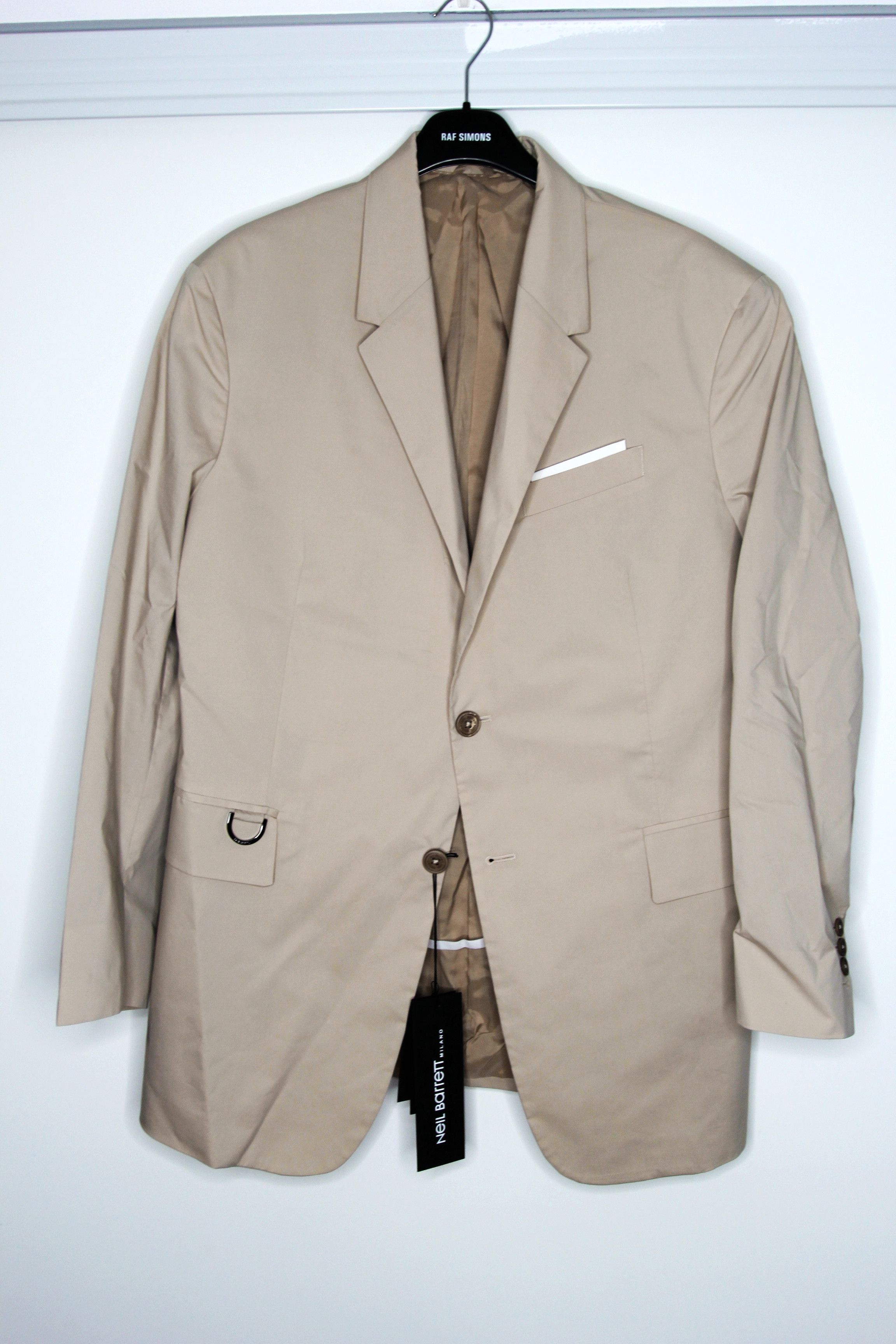 Neil Barrett BNWT SS22 NEIL BARRETT OVERSIZE LINED BLAZER JACKET 50 Size US M / EU 48-50 / 2 - 2 Thumbnail