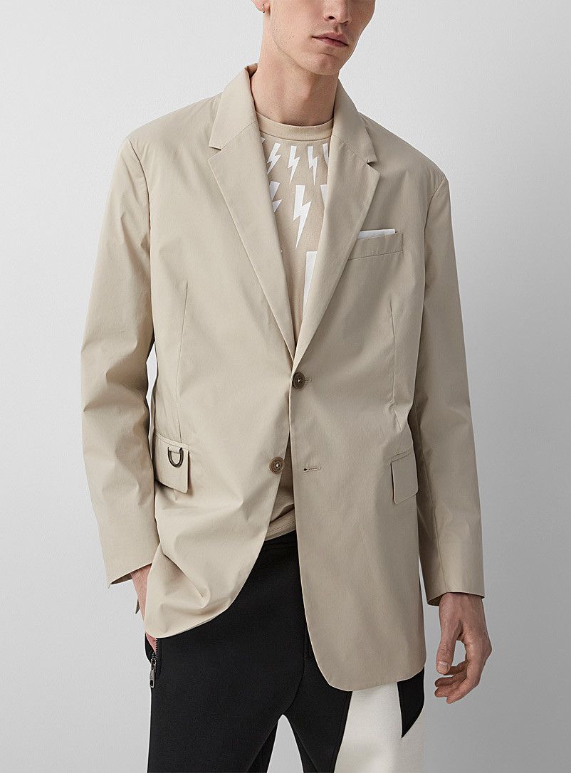 Neil Barrett BNWT SS22 NEIL BARRETT OVERSIZE LINED BLAZER JACKET 50 Size US M / EU 48-50 / 2 - 1 Thumbnail