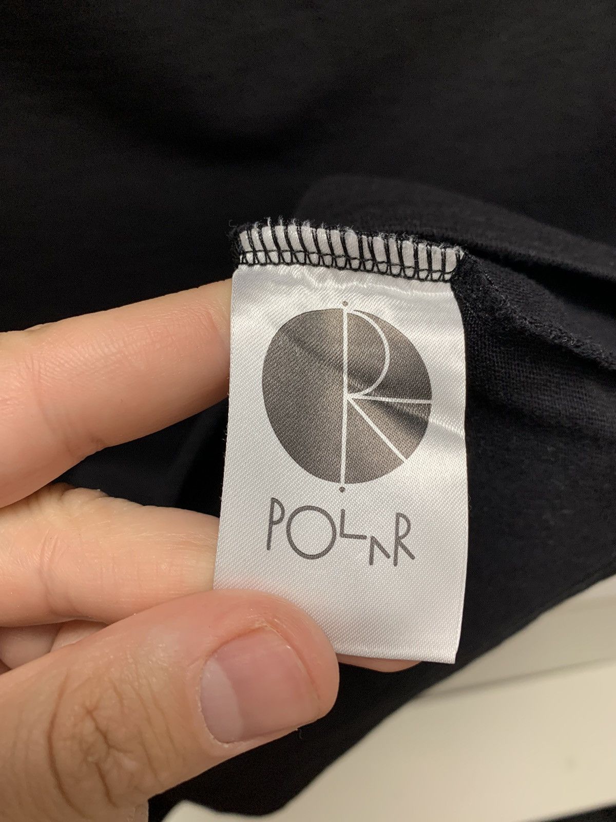 Polar Skate Co. Polar skateboarding big logo black t-shirt S-M size Size US S / EU 44-46 / 1 - 5 Thumbnail