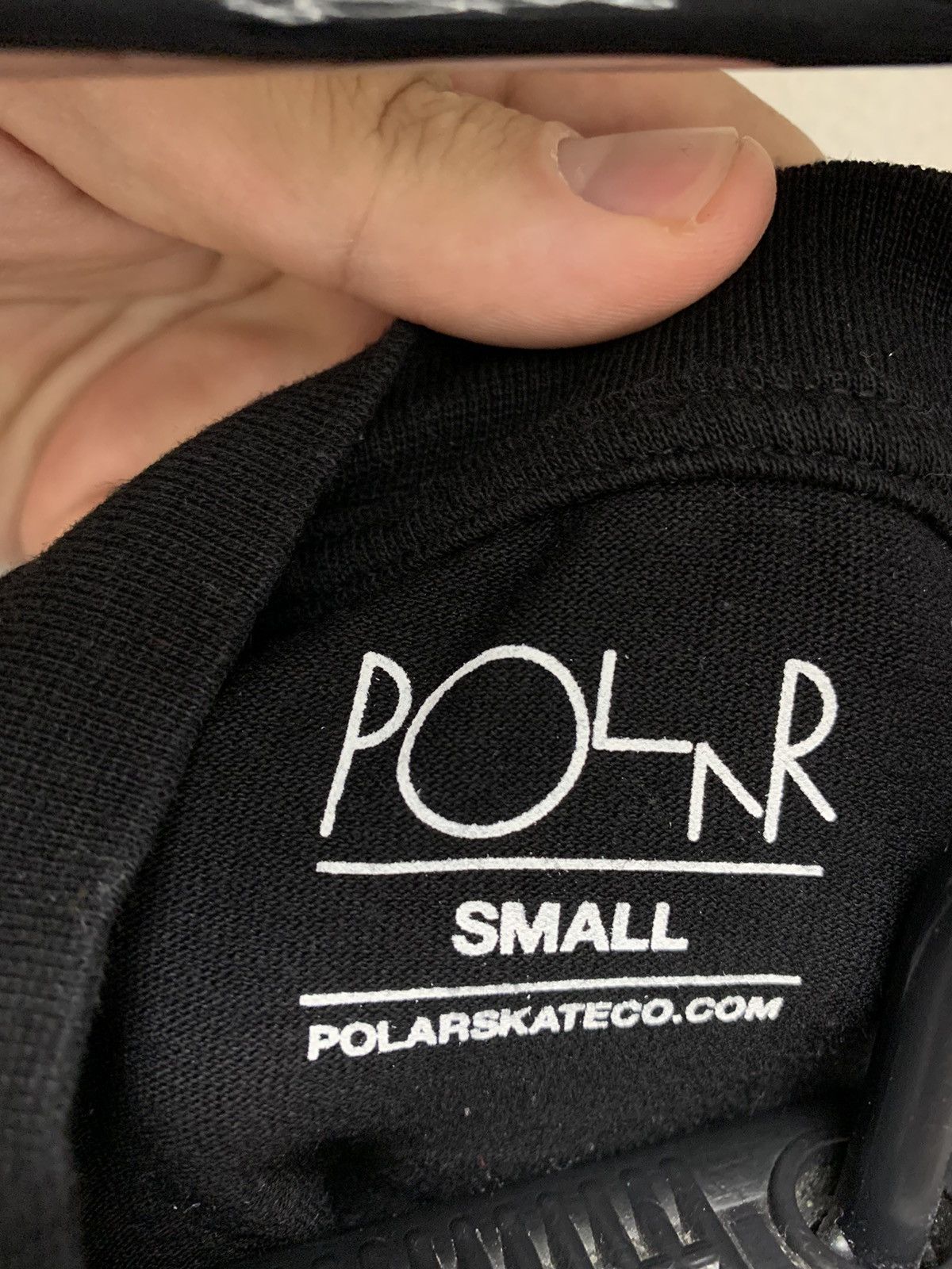 Polar Skate Co. Polar skateboarding big logo black t-shirt S-M size Size US S / EU 44-46 / 1 - 4 Thumbnail