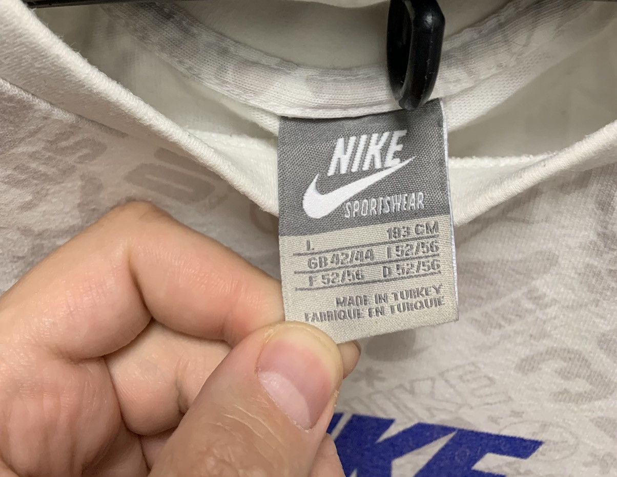 Nike Nike vintage fullprint big logo t-shirt L sz sb 2000th Size US L / EU 52-54 / 3 - 5 Thumbnail
