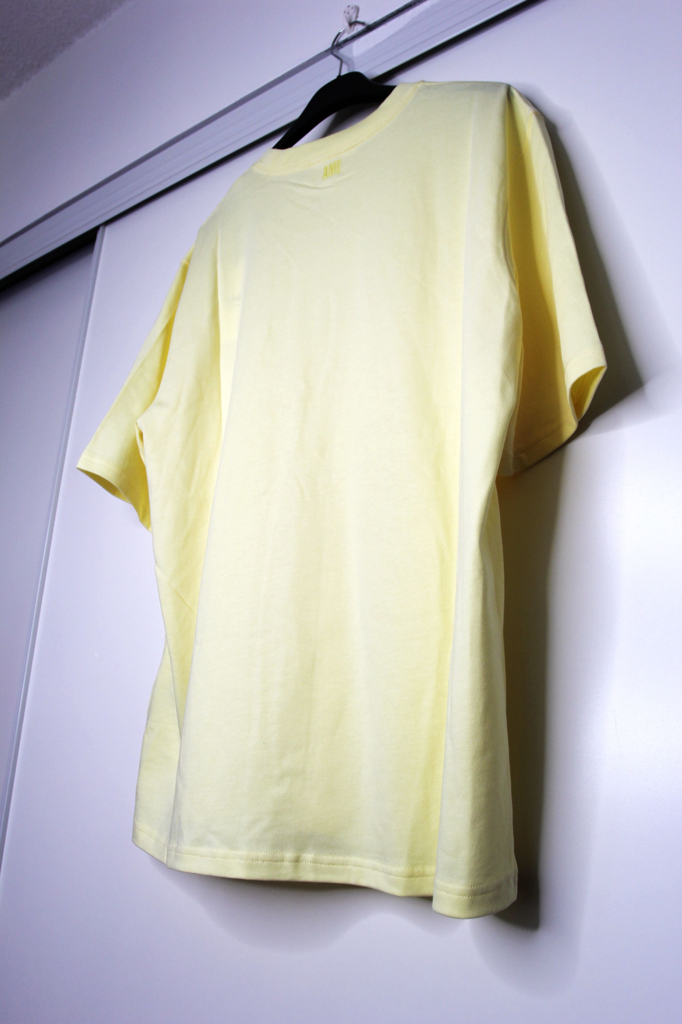 AMI BNWT SS22 AMI DE COEUR YELLOW TSHIRT S Size US S / EU 44-46 / 1 - 6 Thumbnail
